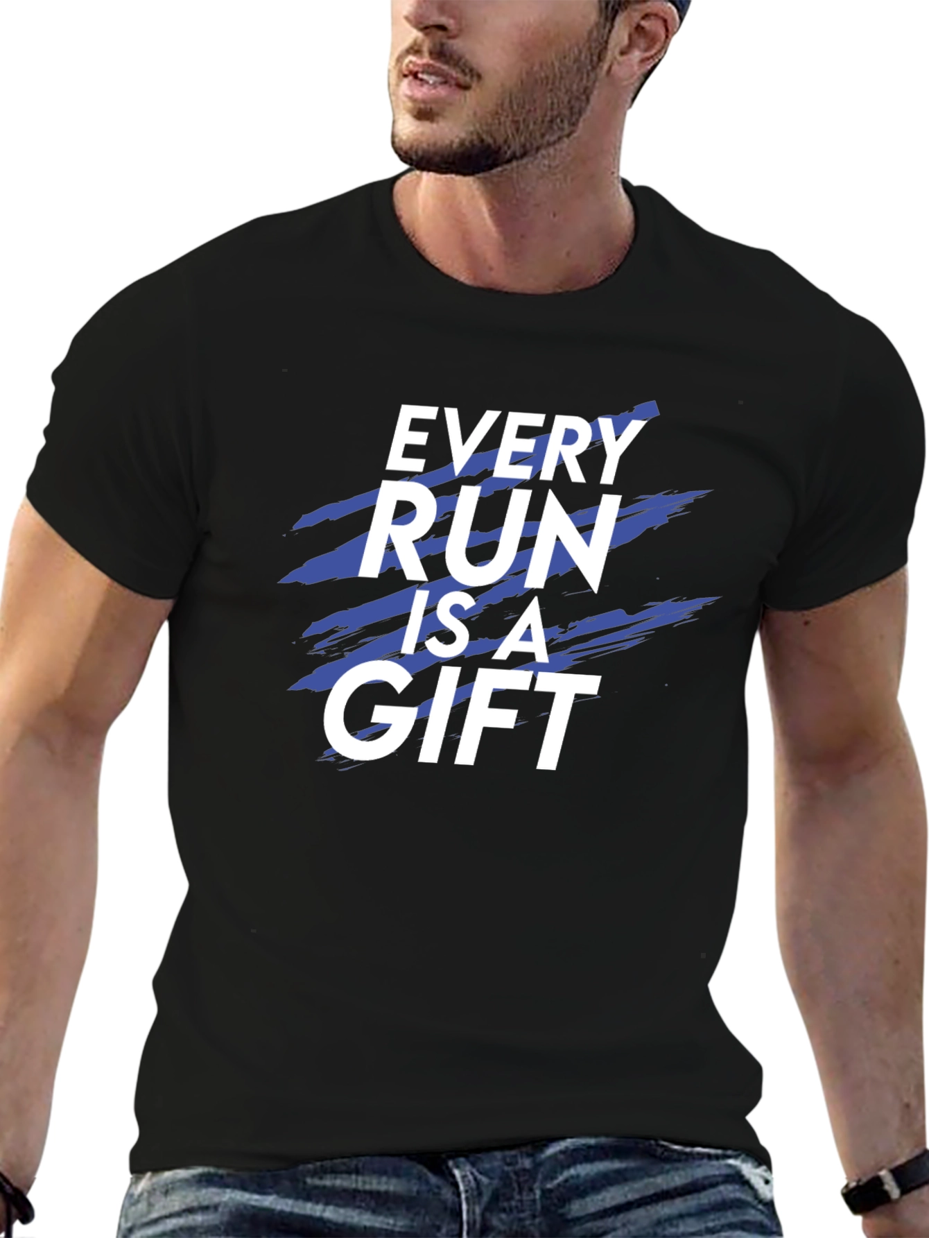 Every Run Is A Gift Graphic T-Shirt