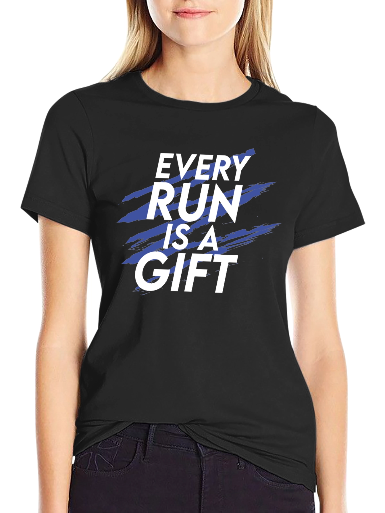 Every Run Is A Gift Graphic T-Shirt