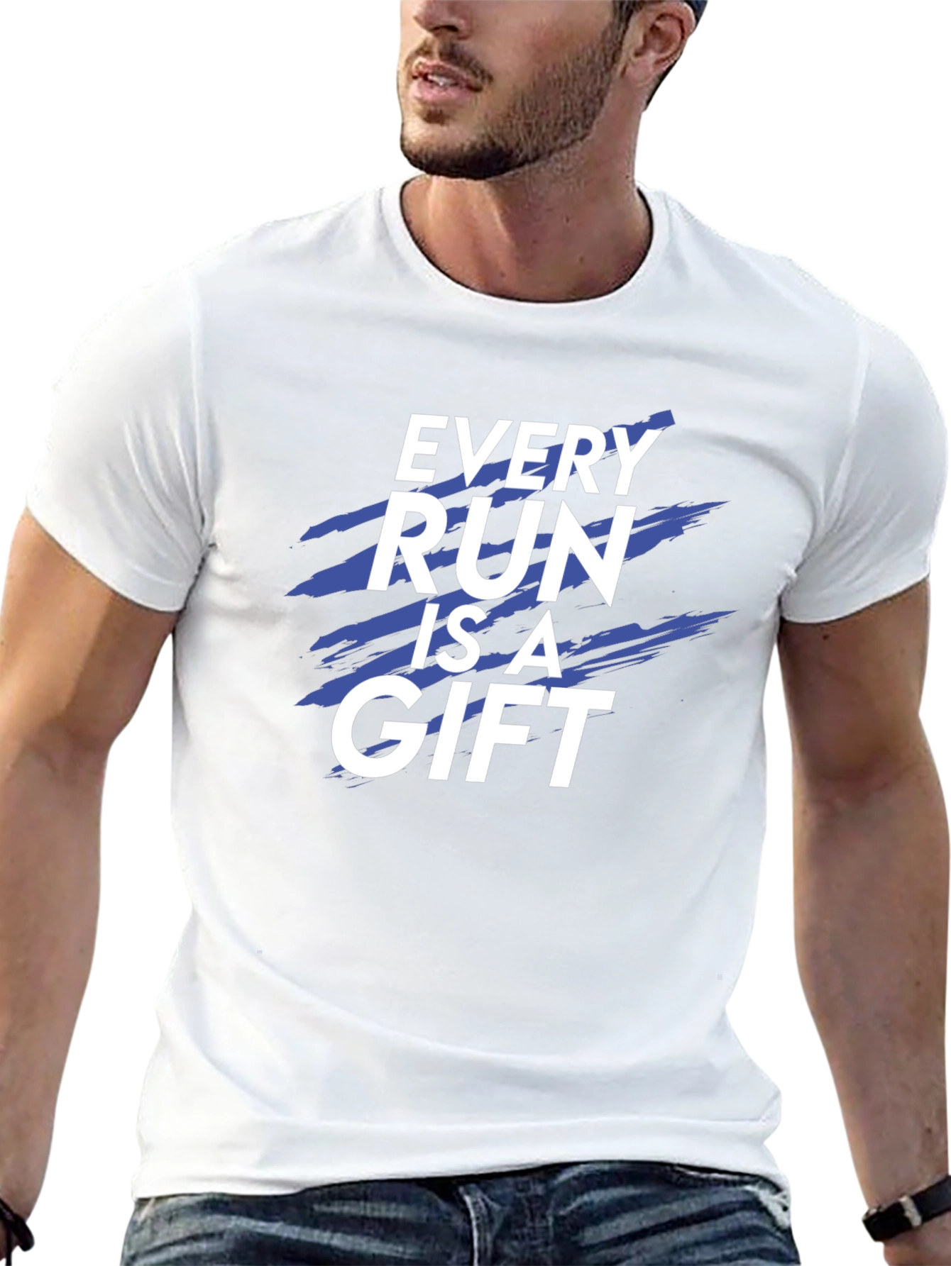 Every Run Is A Gift Graphic T-Shirt