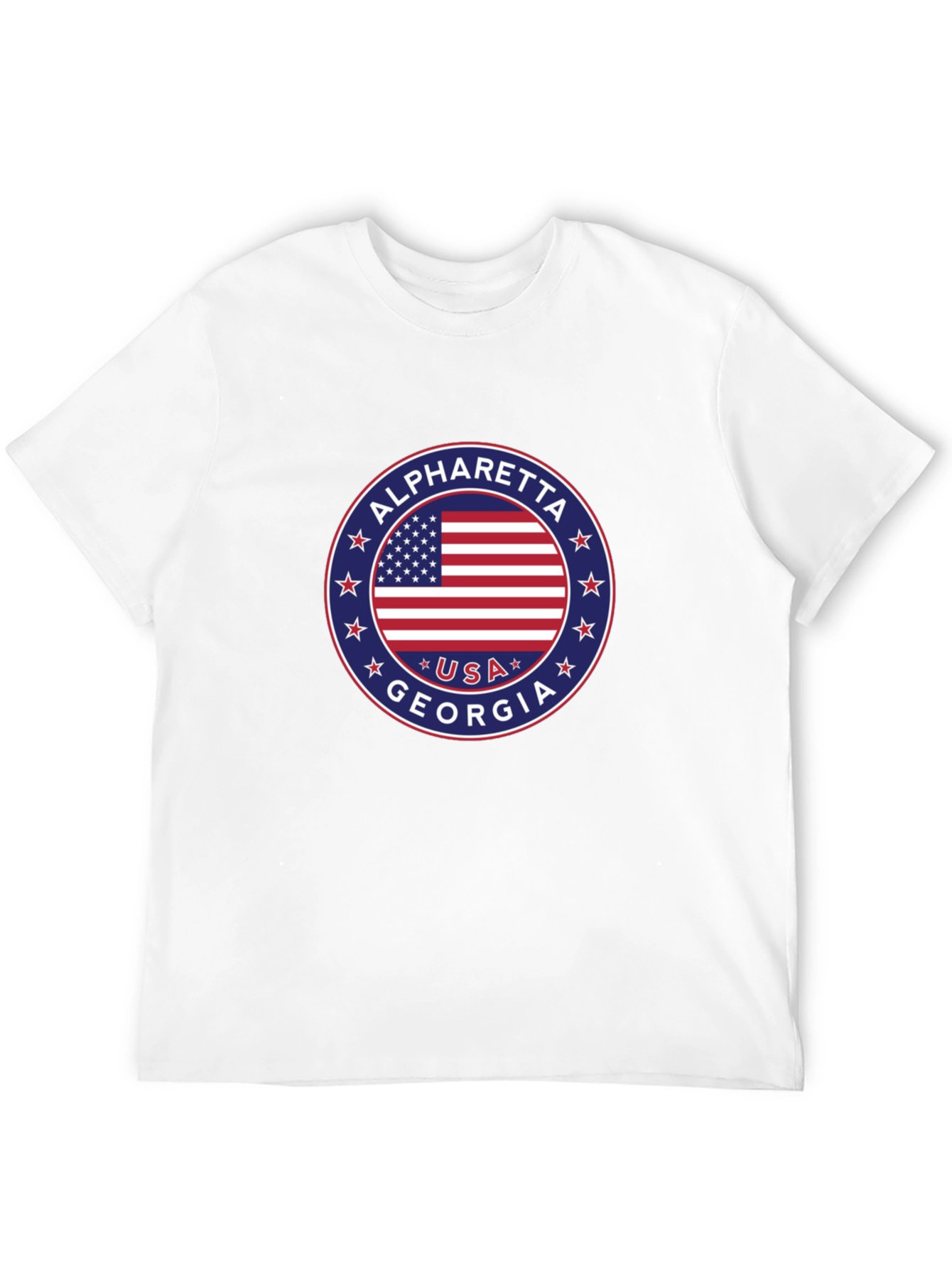 Alpharetta Georgia USA Patriotic T-Shirt