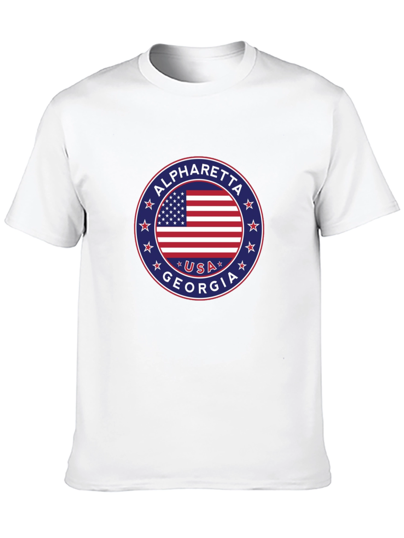 Alpharetta Georgia USA Patriotic T-Shirt