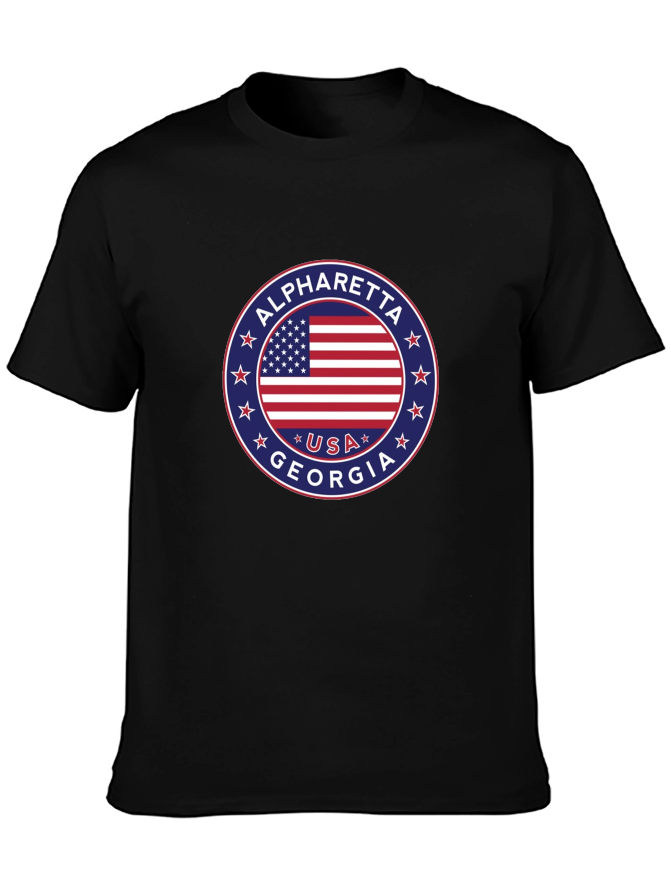 Alpharetta Georgia USA Patriotic T-Shirt
