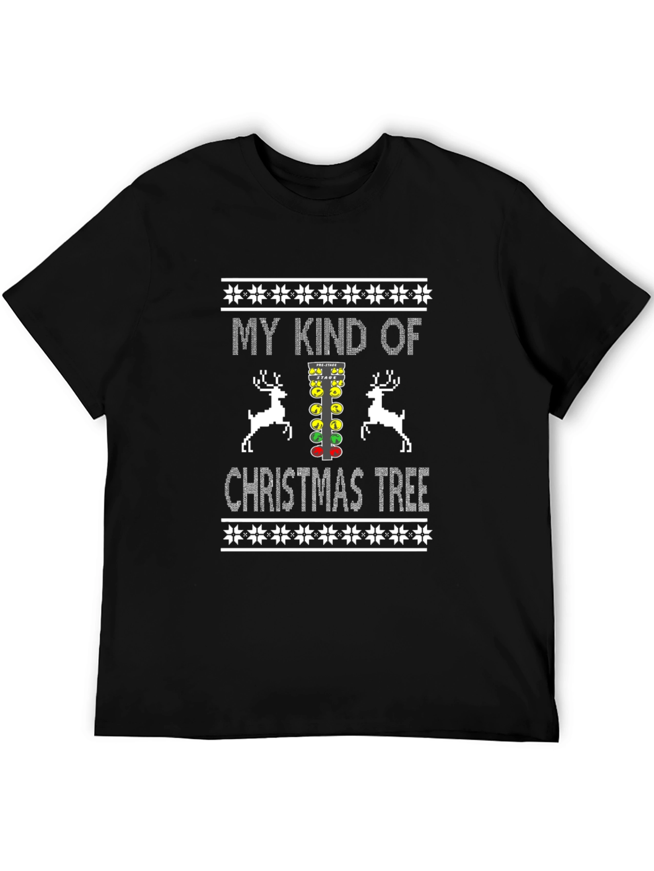 My Kind of Christmas Tree Drag Racing Graphic Tee