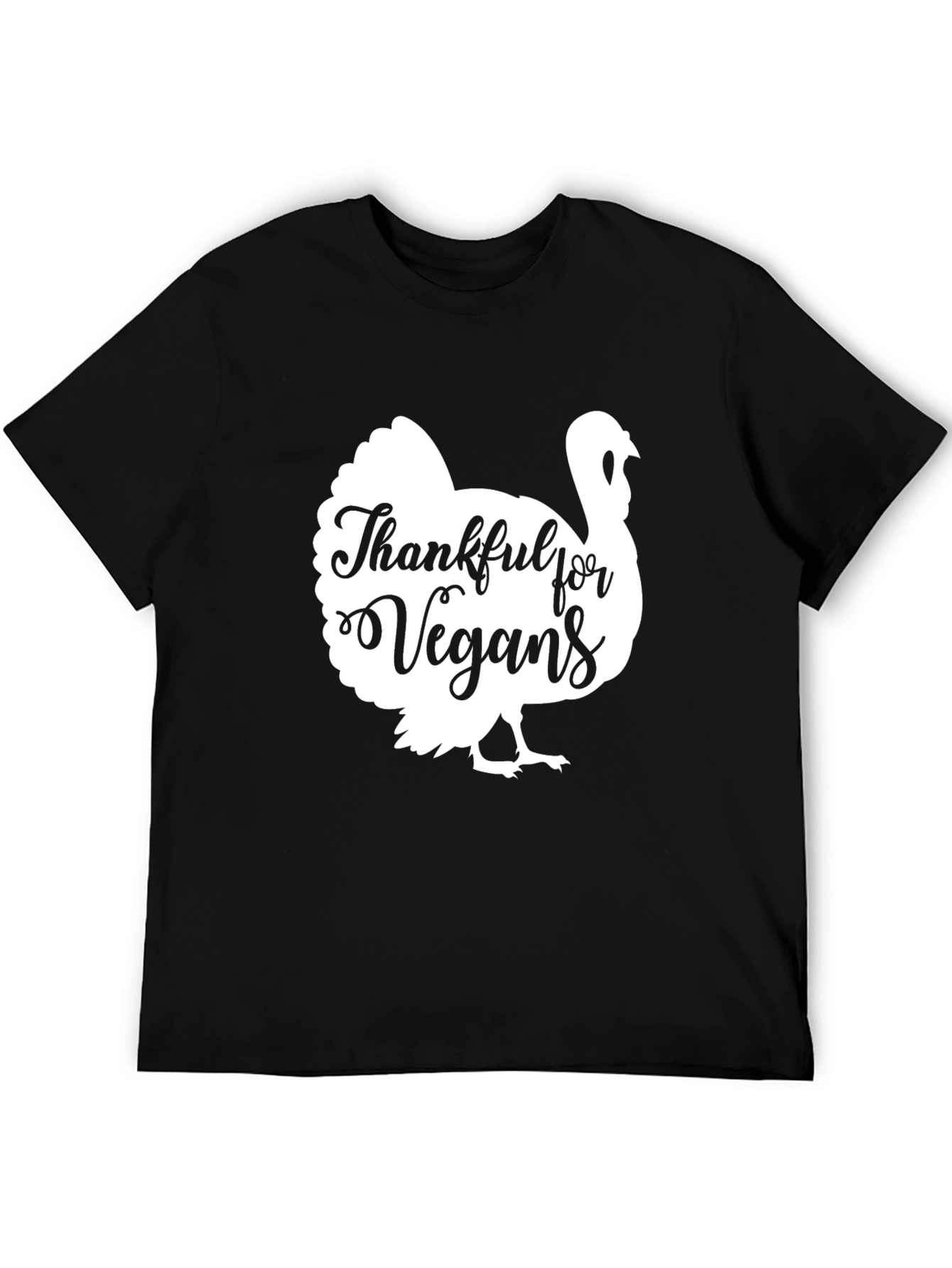 Thankful for Vegans Turkey Graphic Tee