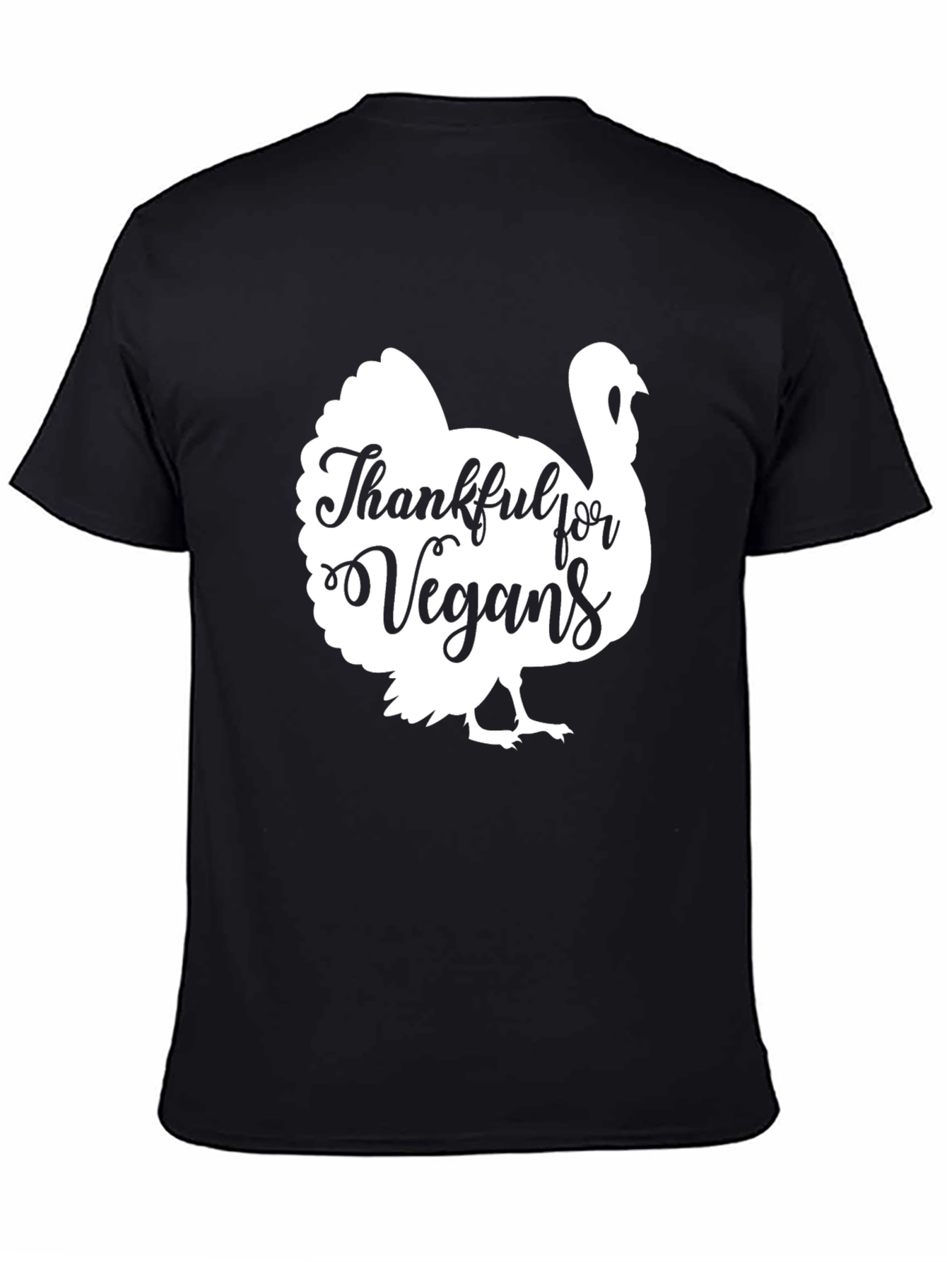 Thankful for Vegans Turkey Graphic Tee