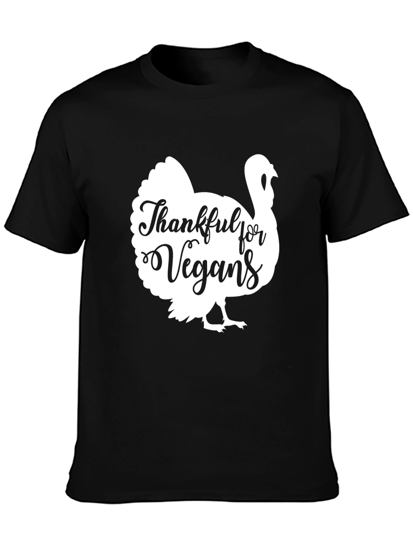 Thankful for Vegans Turkey Graphic Tee