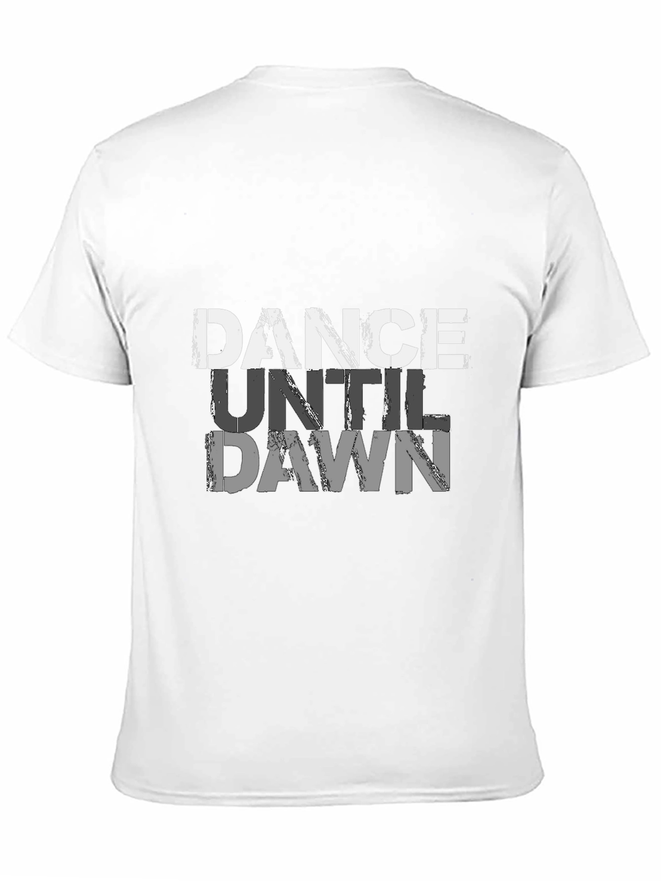 Dance Until Dawn Graphic Tee - Black