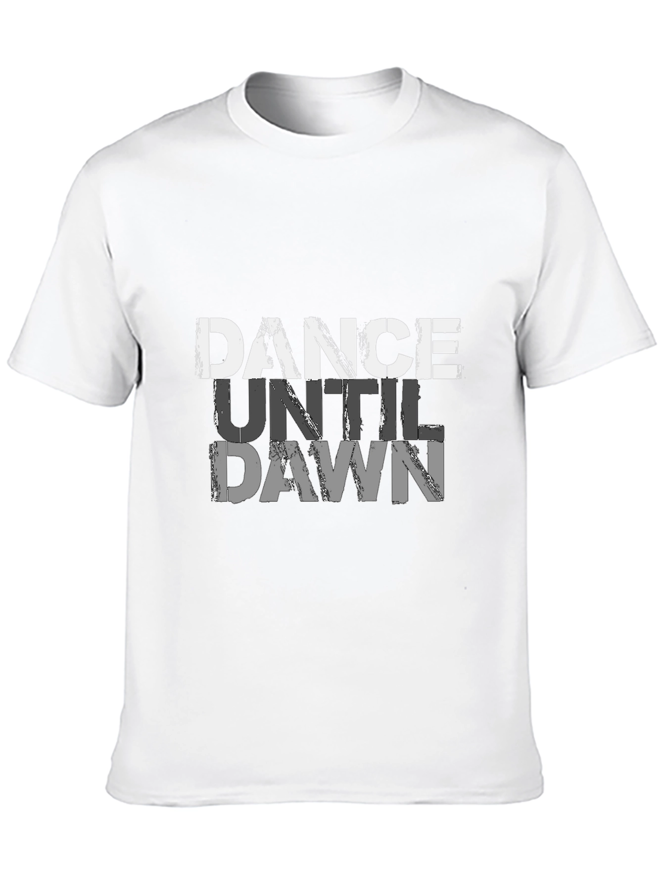 Dance Until Dawn Graphic Tee - Black