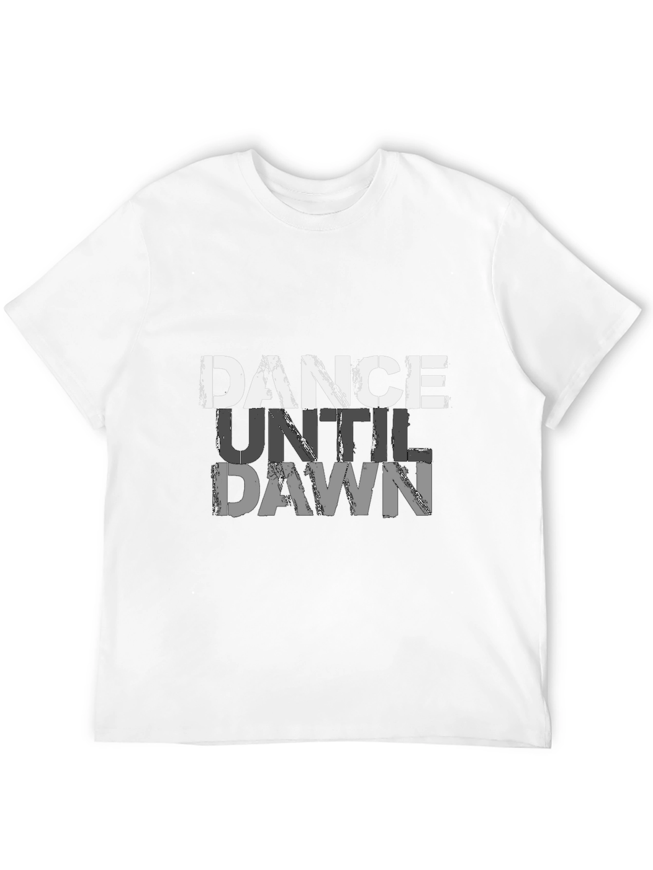Dance Until Dawn Graphic Tee - Black