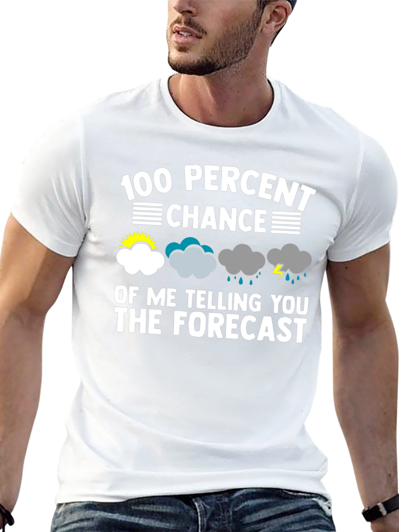 Funny Weather Forecast T-Shirt