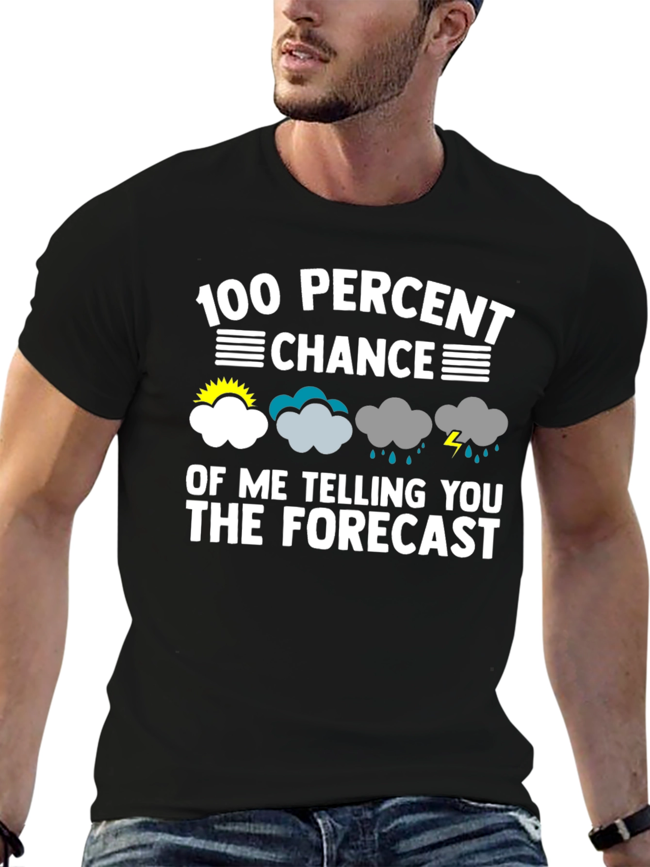 Funny Weather Forecast T-Shirt