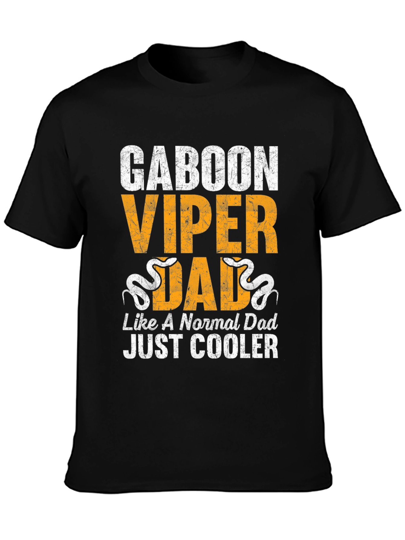 Gaboon Viper Dad T-Shirt - Cool Fathers Day Gift