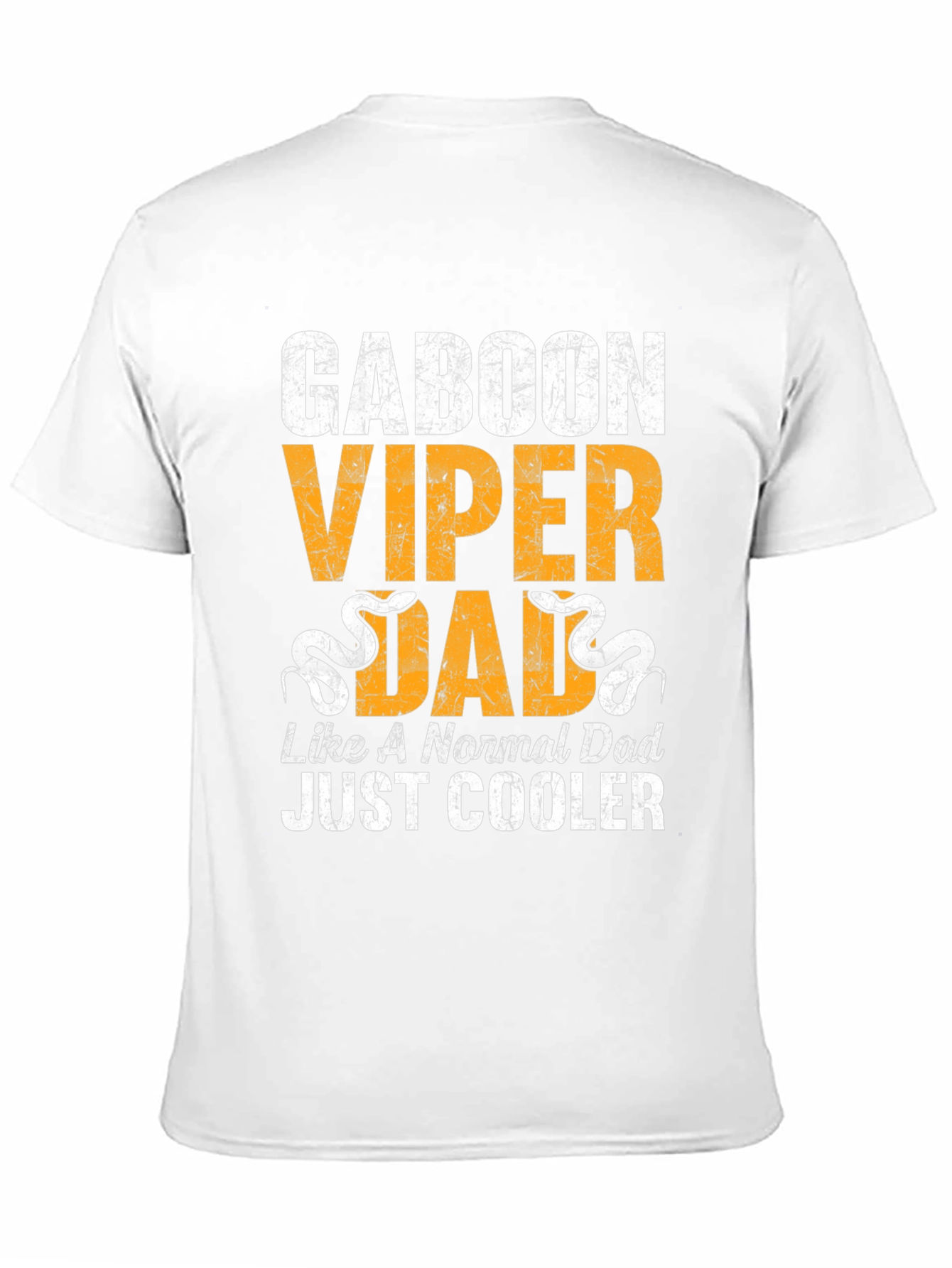 Gaboon Viper Dad T-Shirt - Cool Fathers Day Gift