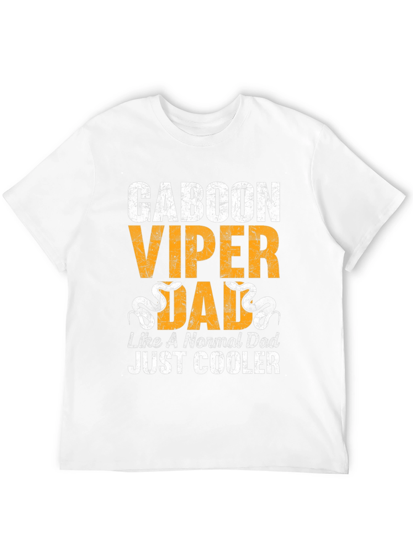 Gaboon Viper Dad T-Shirt - Cool Fathers Day Gift