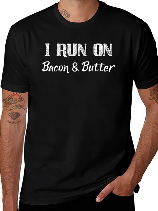 Bacon & Butter T-Shirt - Funny Foodie Tee