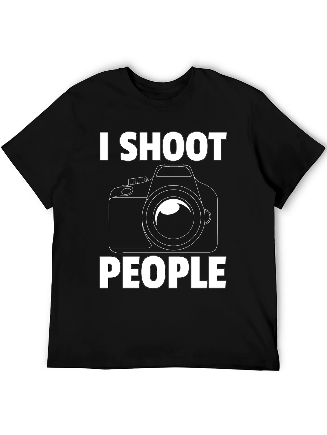 I Shoot People T-Shirt: Photographer Graphic Tee