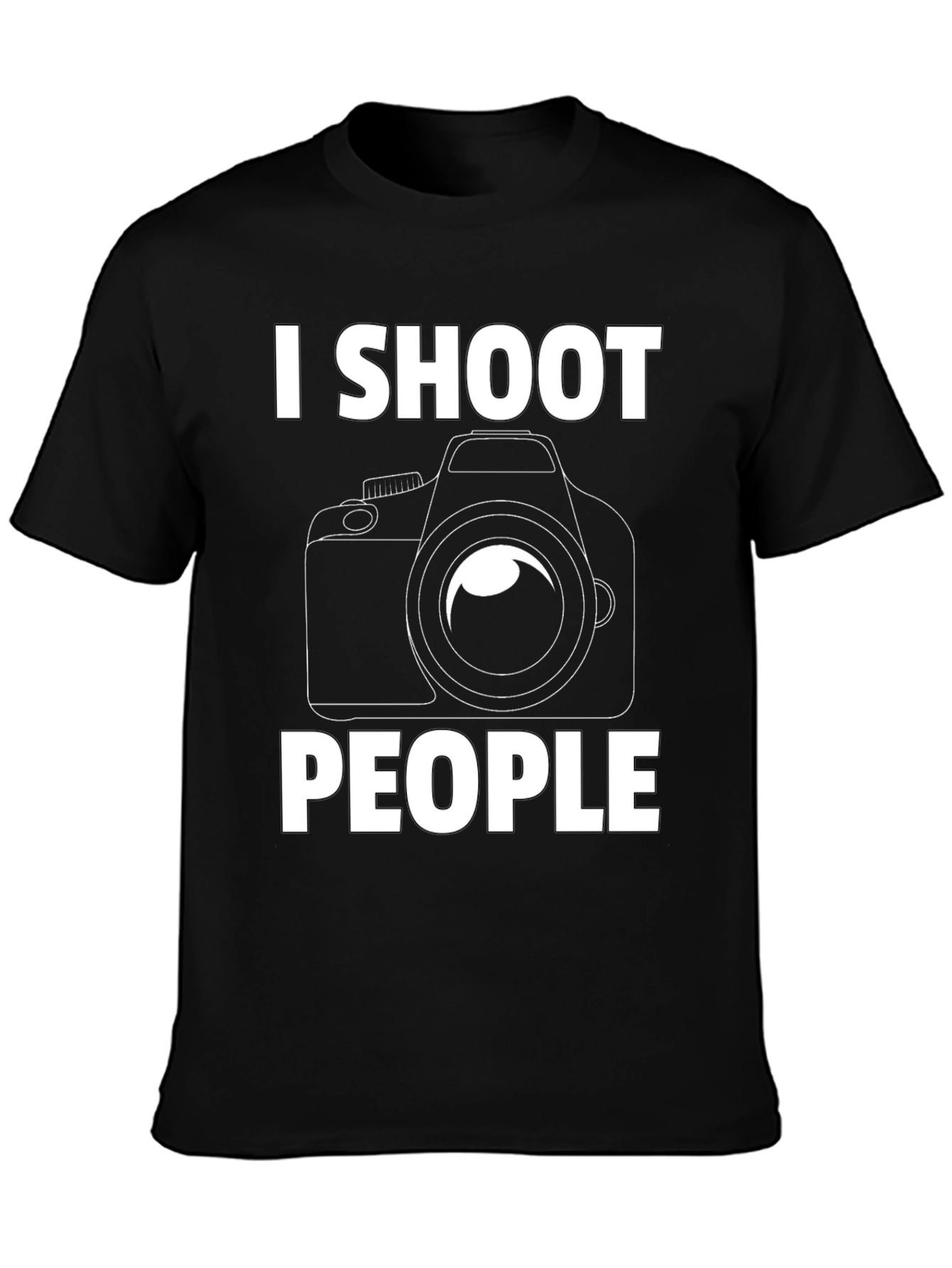 I Shoot People T-Shirt: Photographer Graphic Tee