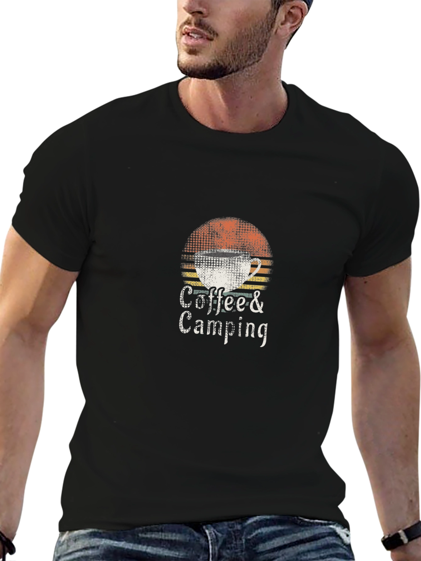 Coffee & Camping Graphic Tee