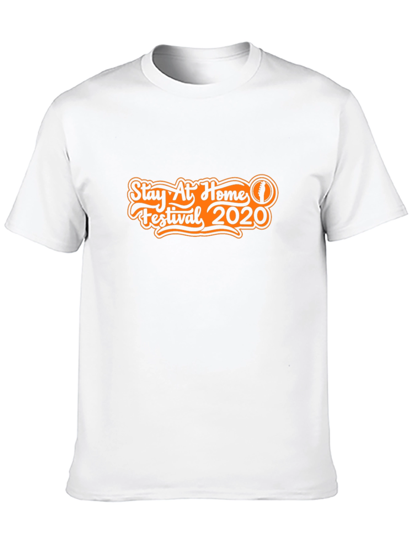 Stay At Home Festival 2020 Black T-Shirt