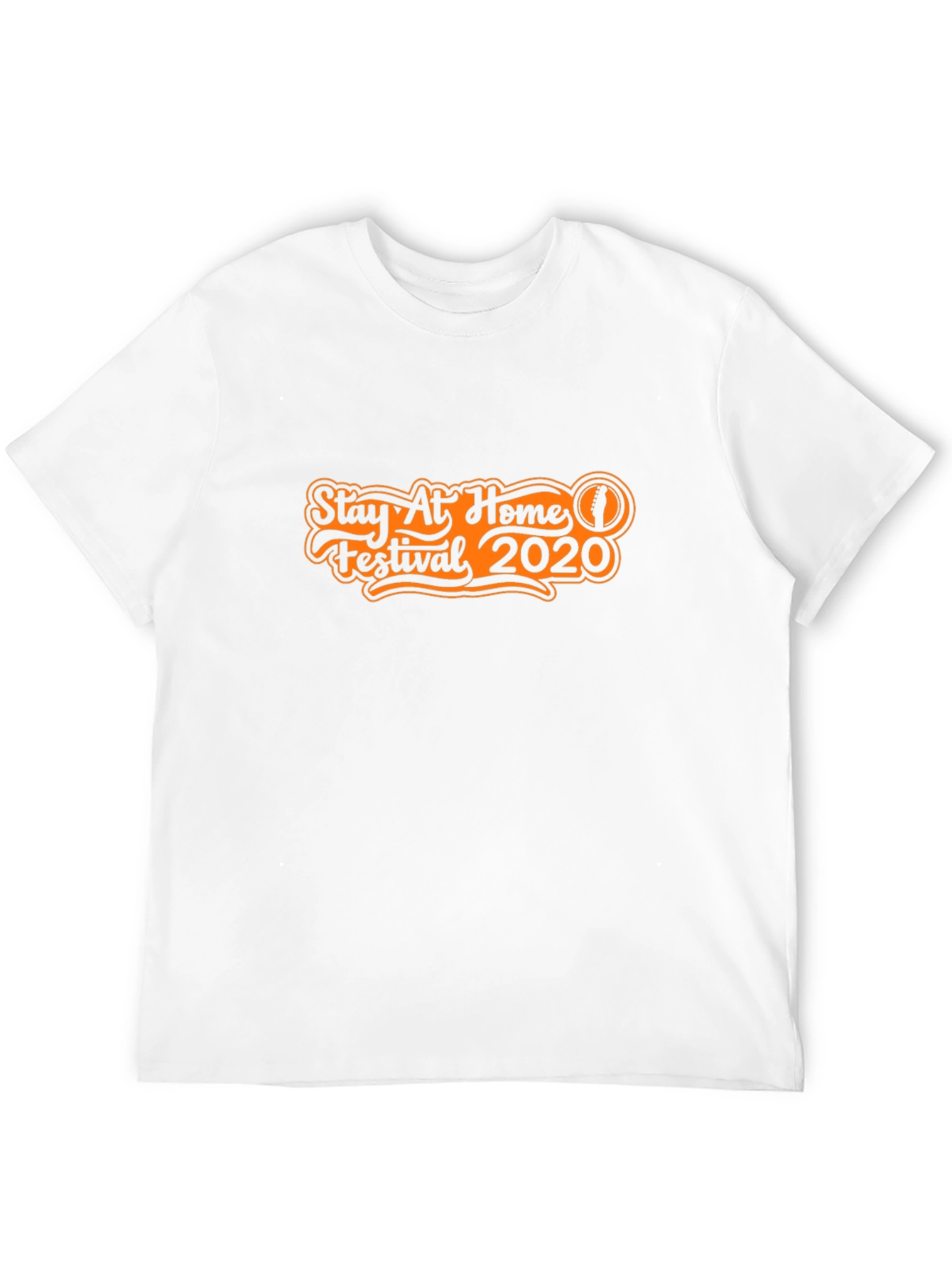 Stay At Home Festival 2020 Black T-Shirt