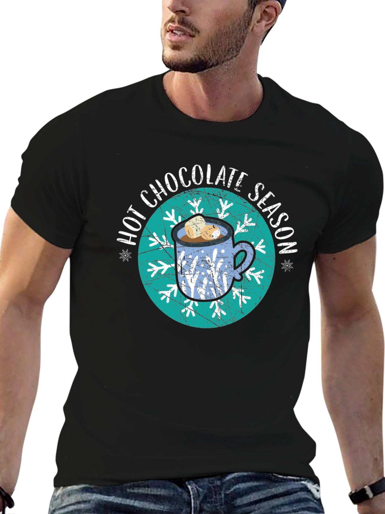 Hot Chocolate Season T-Shirt Winter Holiday