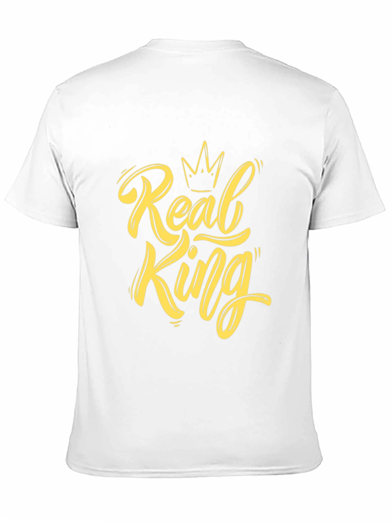 Real King Graphic T-Shirt - Mens Black Tee