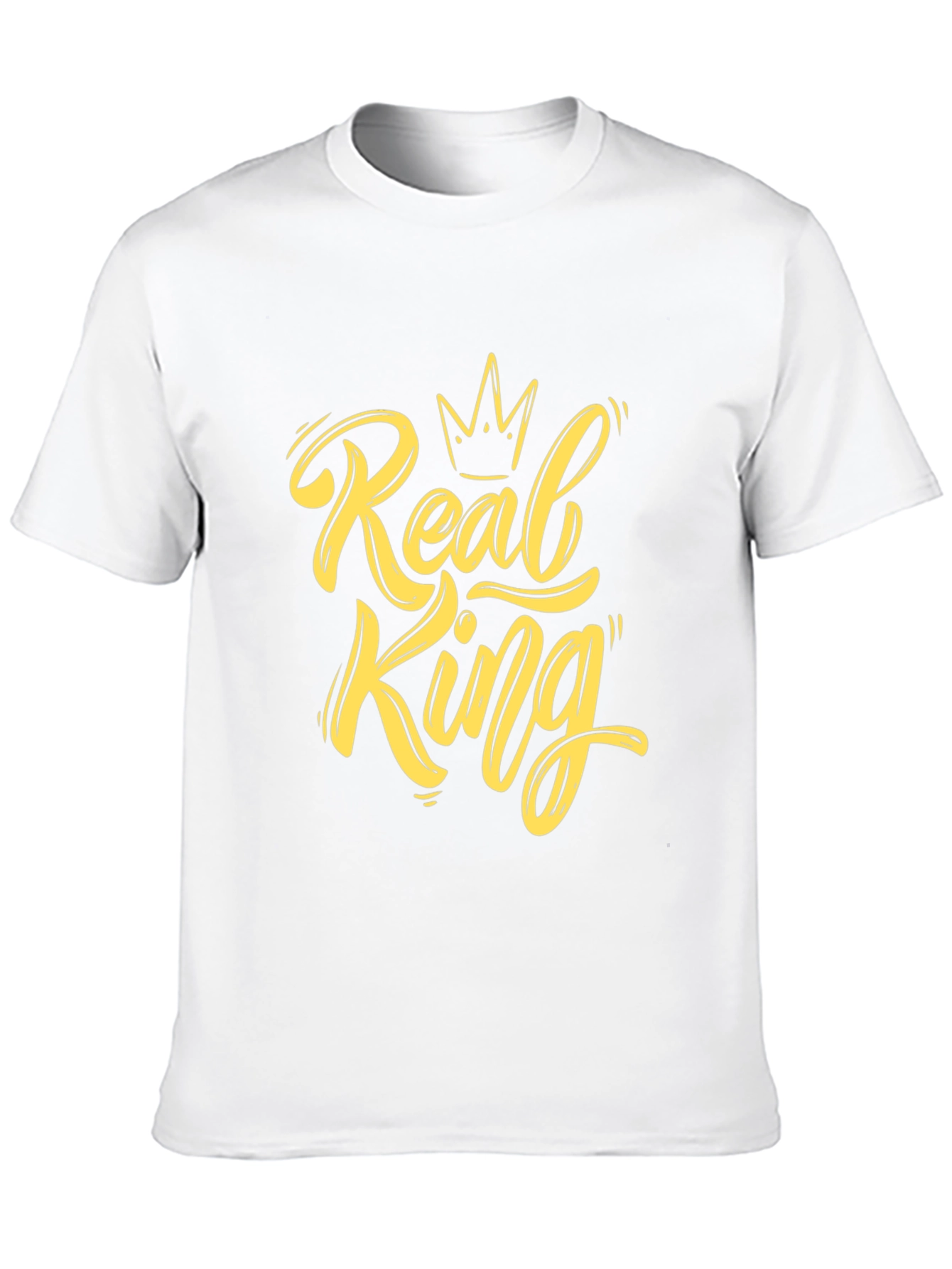 Real King Graphic T-Shirt - Mens Black Tee
