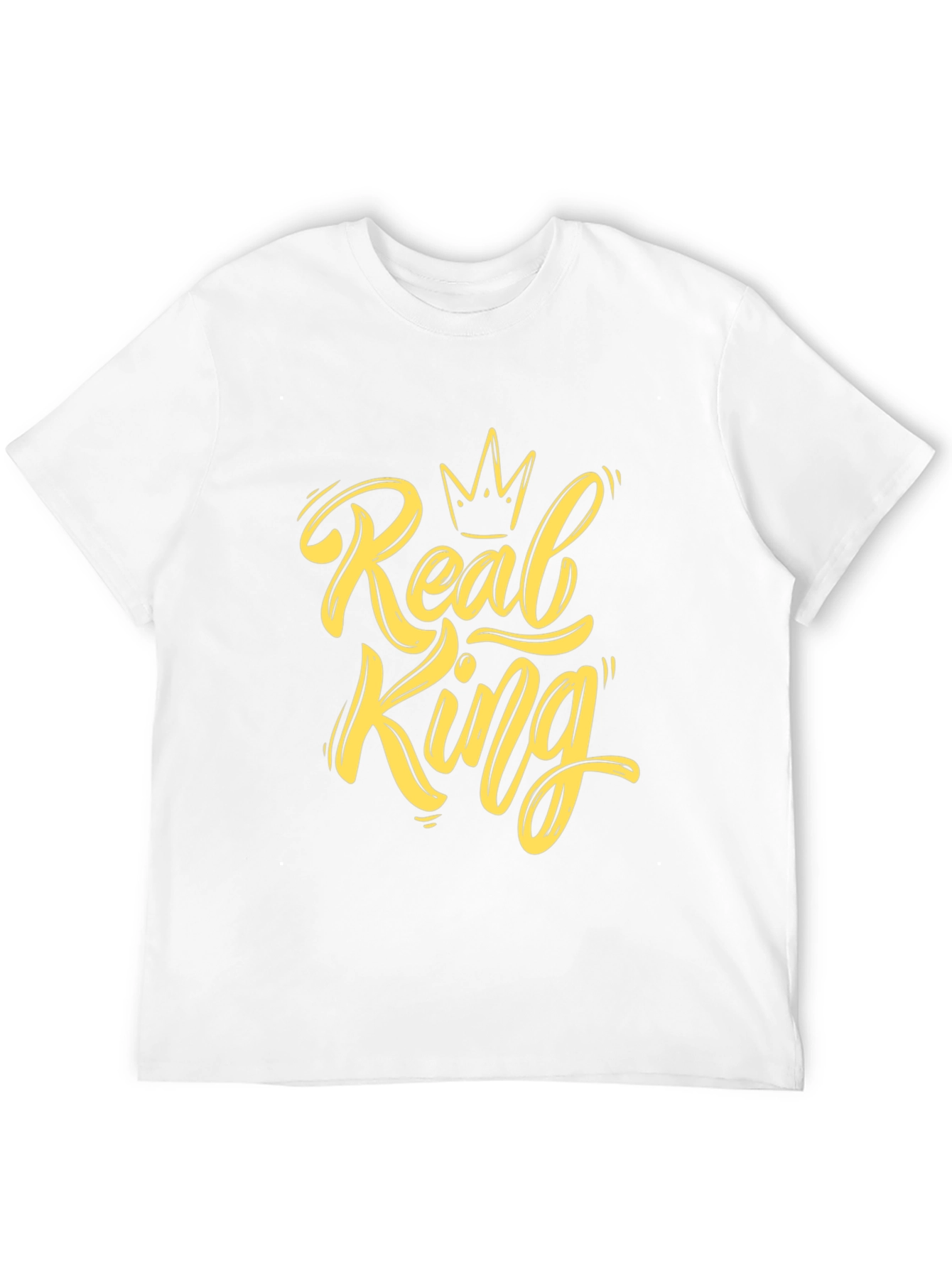 Real King Graphic T-Shirt - Mens Black Tee