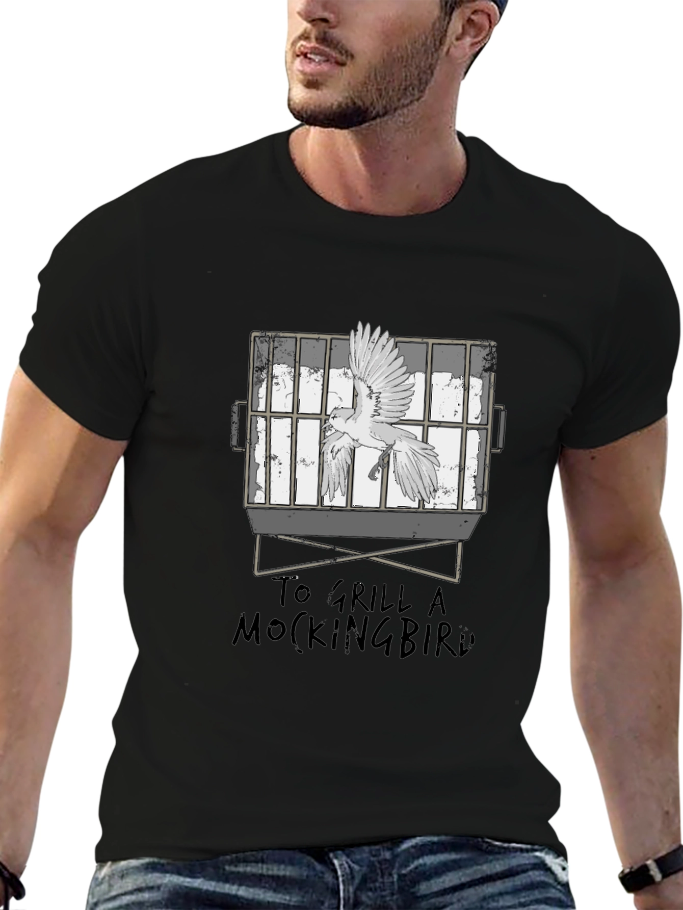 To Grill a Mockingbird Graphic T-Shirt