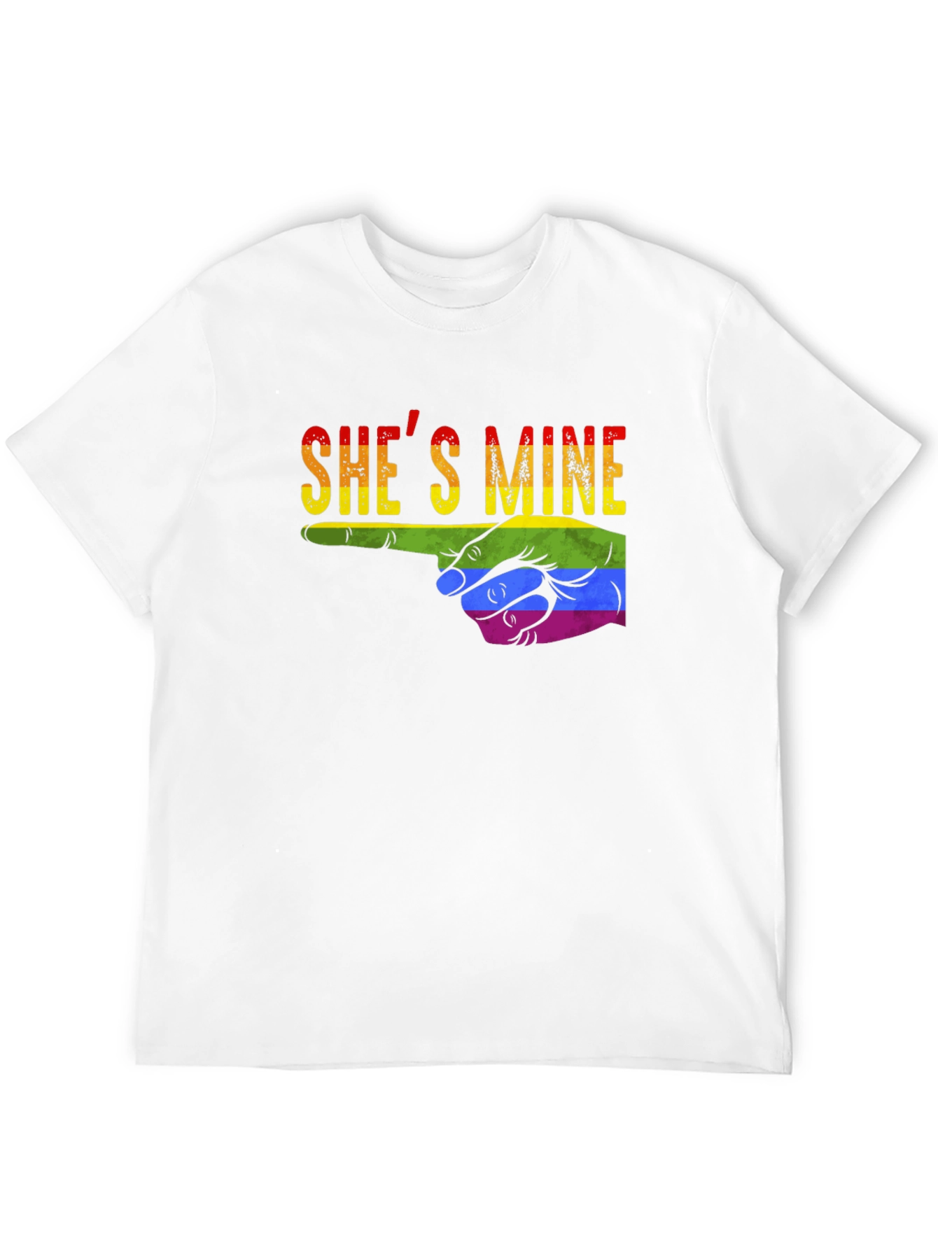 Shes Mine Pride T-Shirt - LGBTQ+ Graphic Tee