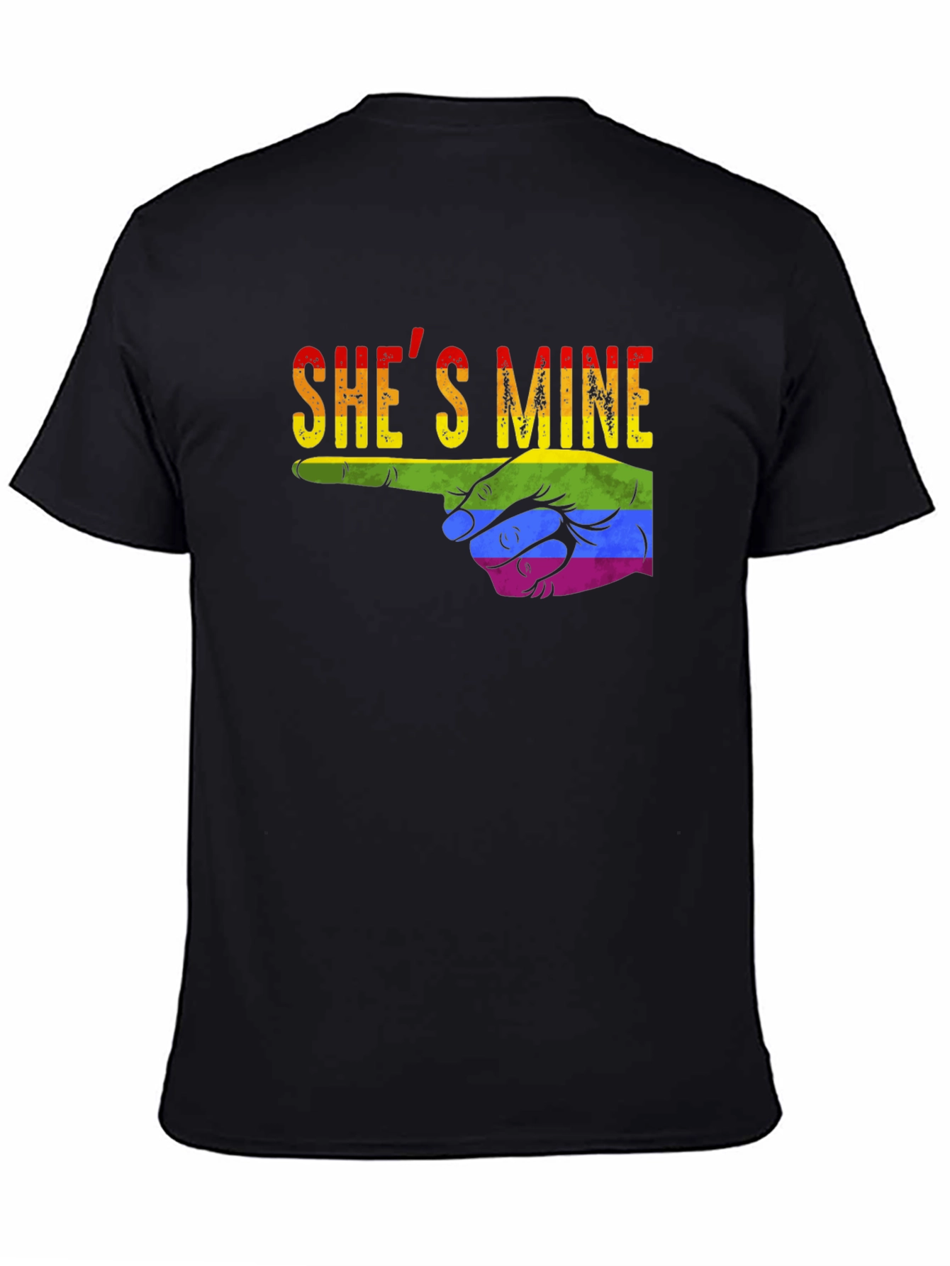 Shes Mine Pride T-Shirt - LGBTQ+ Graphic Tee
