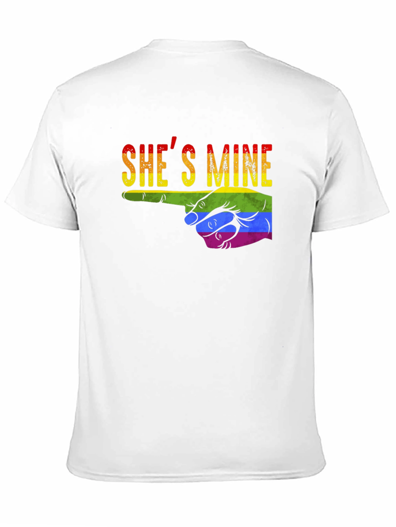 Shes Mine Pride T-Shirt - LGBTQ+ Graphic Tee