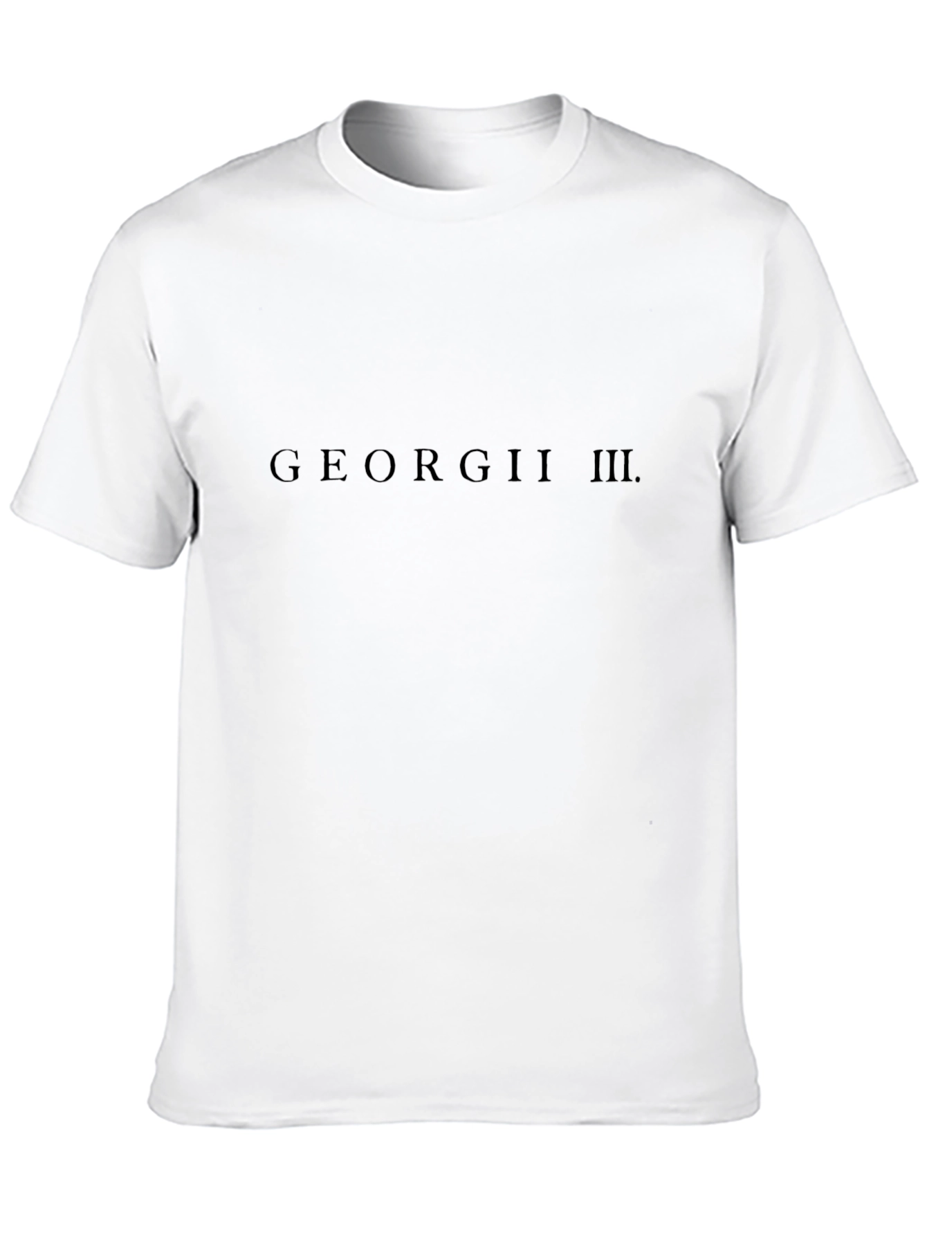Georgii III Graphic Tee - Classic Black T-Shirt