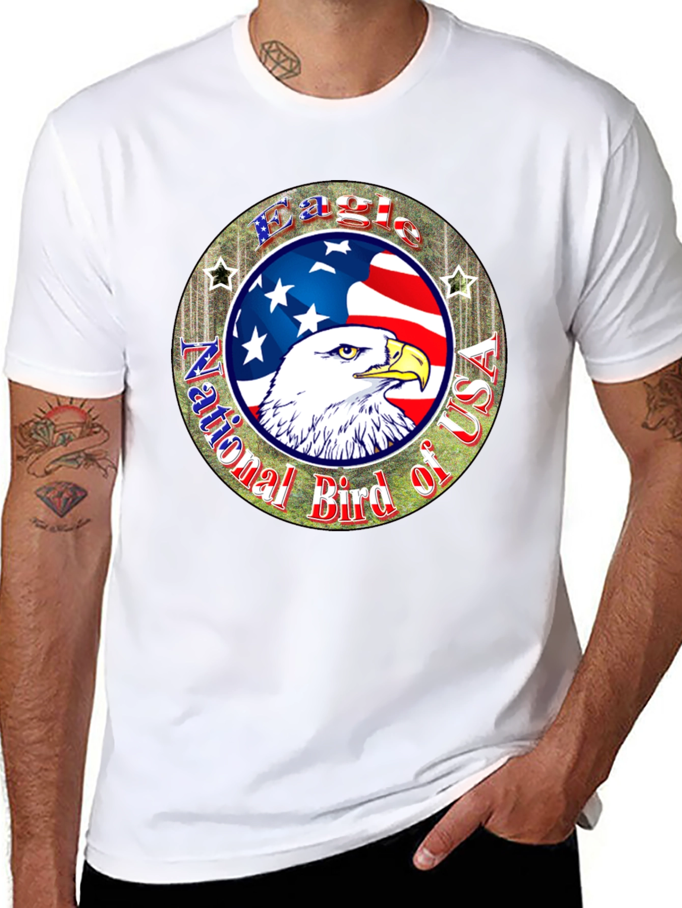 Eagle National Bird USA Patriotic T-Shirt