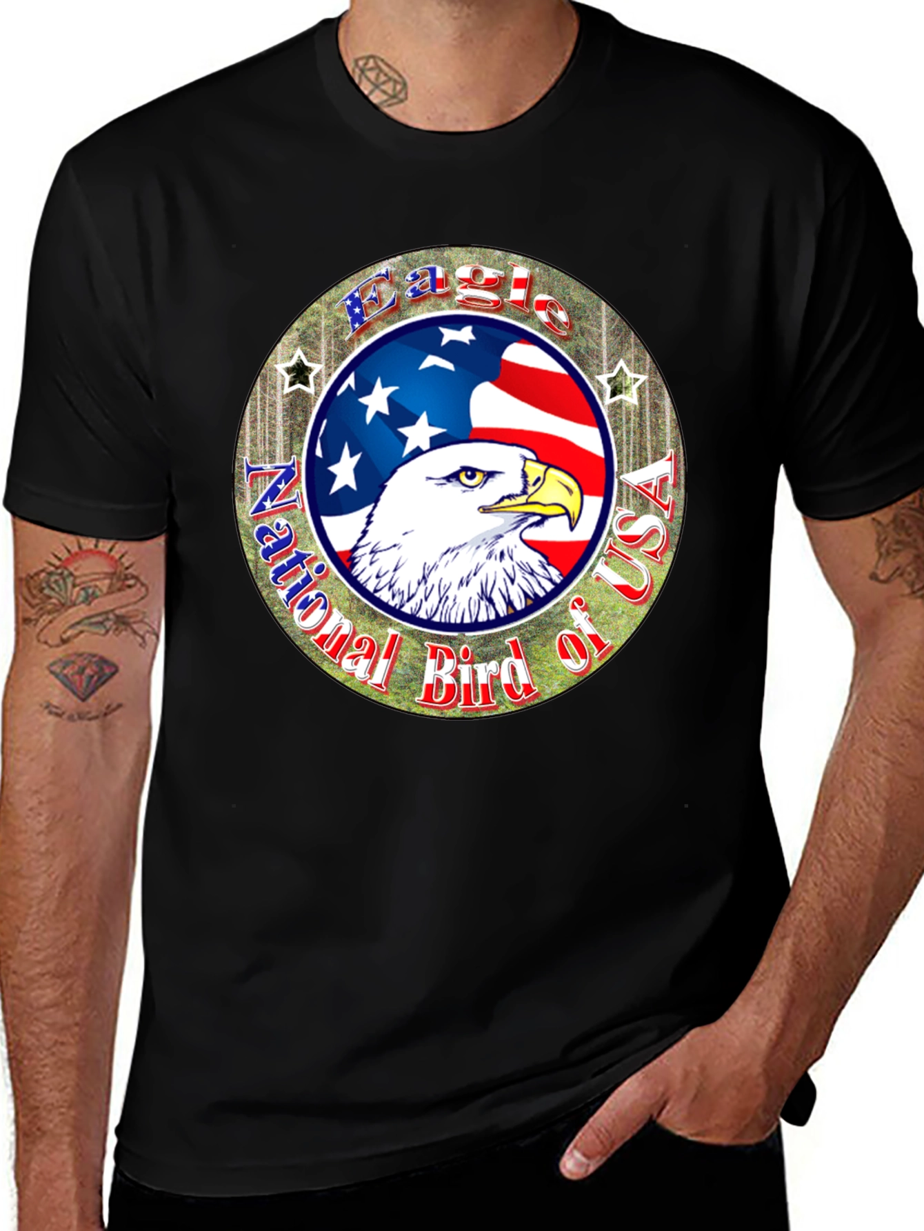 Eagle National Bird USA Patriotic T-Shirt