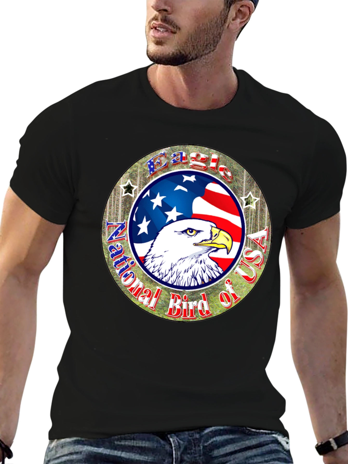 Eagle National Bird USA Patriotic T-Shirt