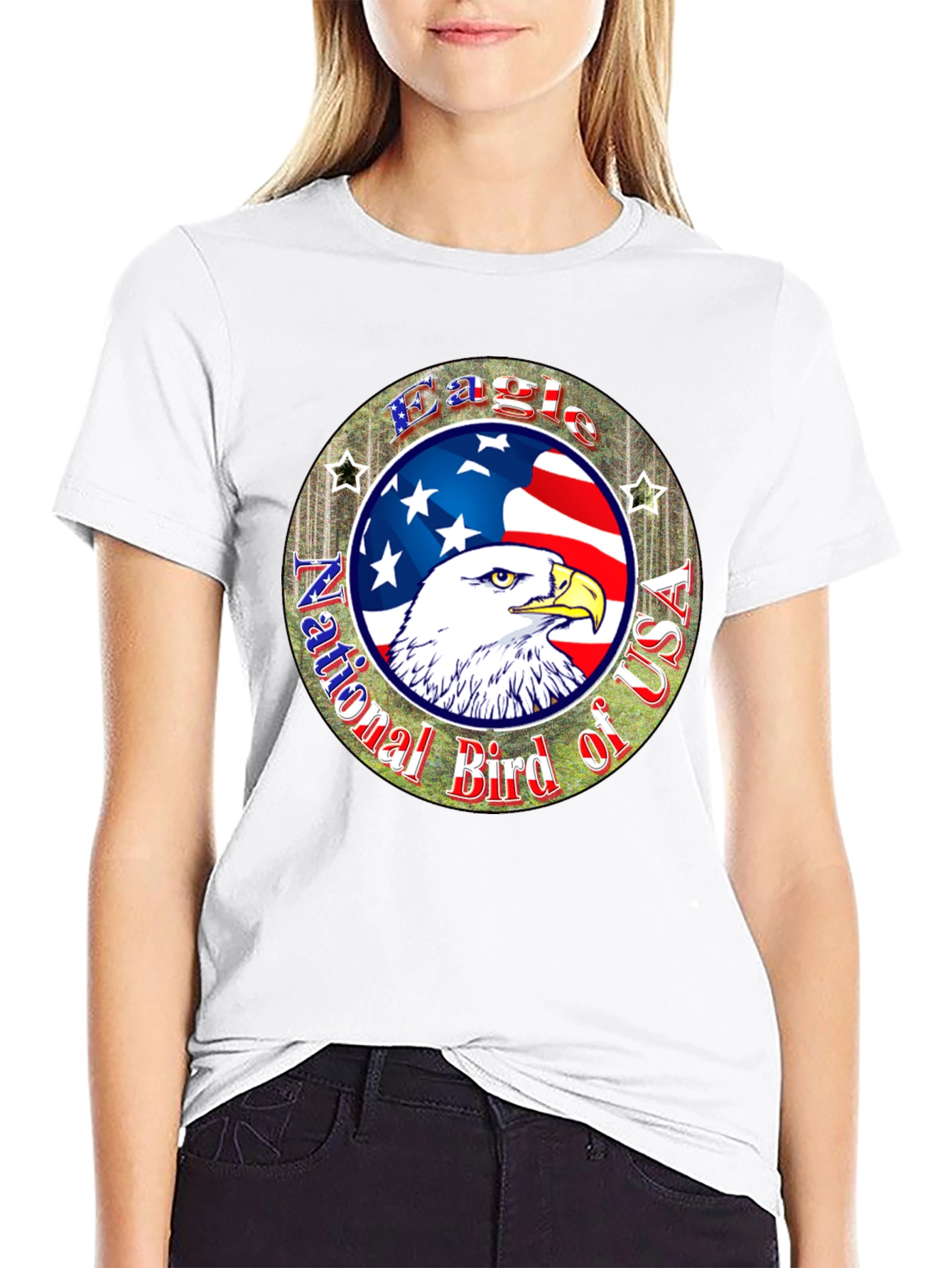 Eagle National Bird USA Patriotic T-Shirt