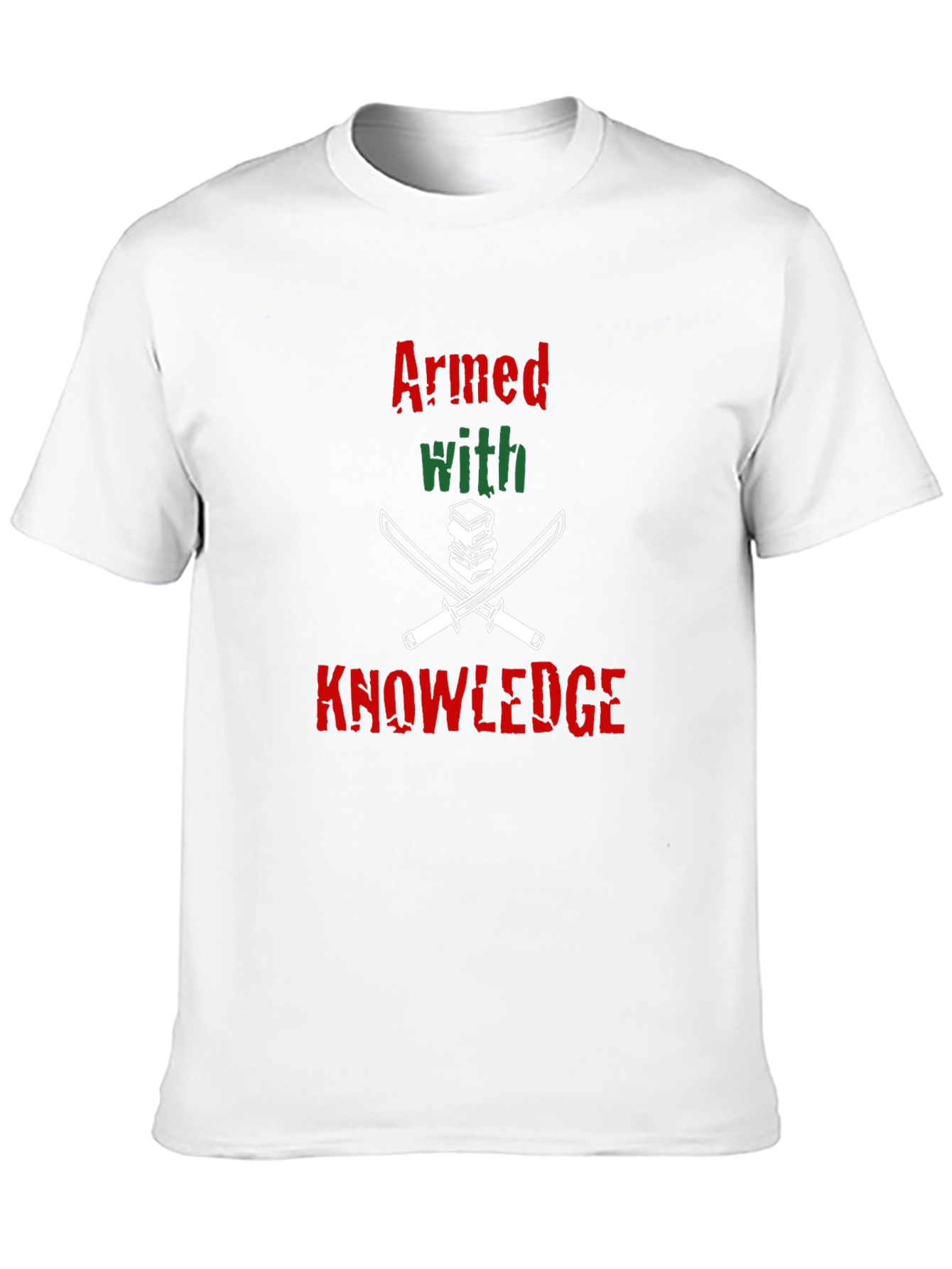Armed with Knowledge Graphic T-Shirt