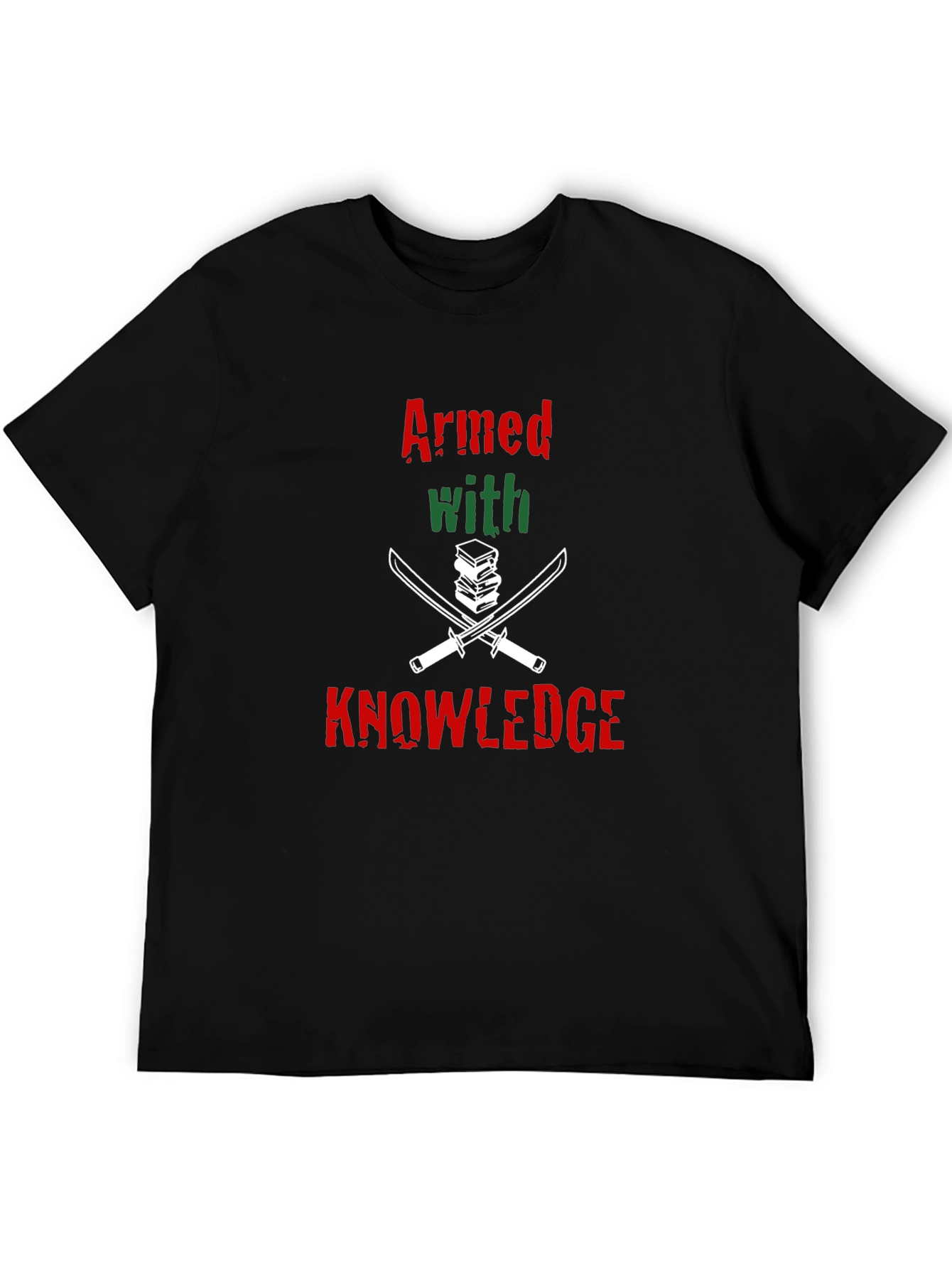 Armed with Knowledge Graphic T-Shirt