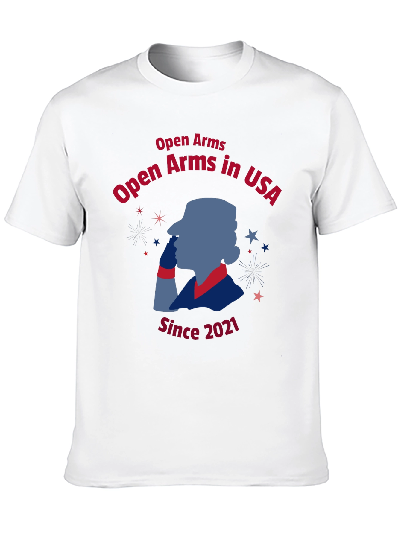 Open Arms in USA Graphic T-Shirt