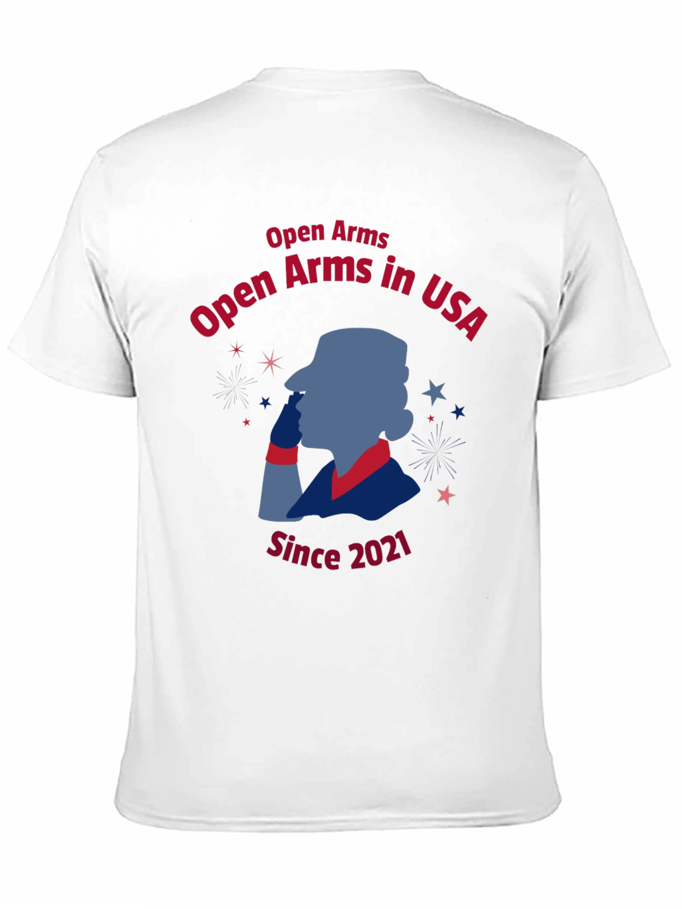 Open Arms in USA Graphic T-Shirt