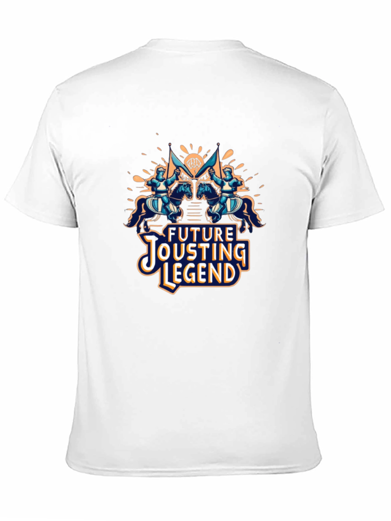 Future Jousting Legend Black T-Shirt