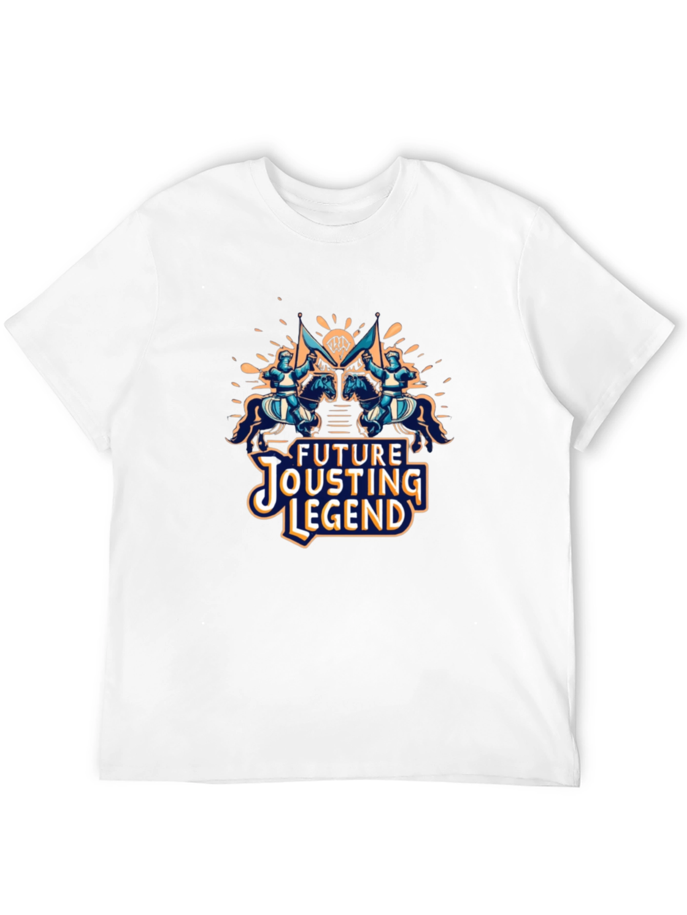 Future Jousting Legend Black T-Shirt