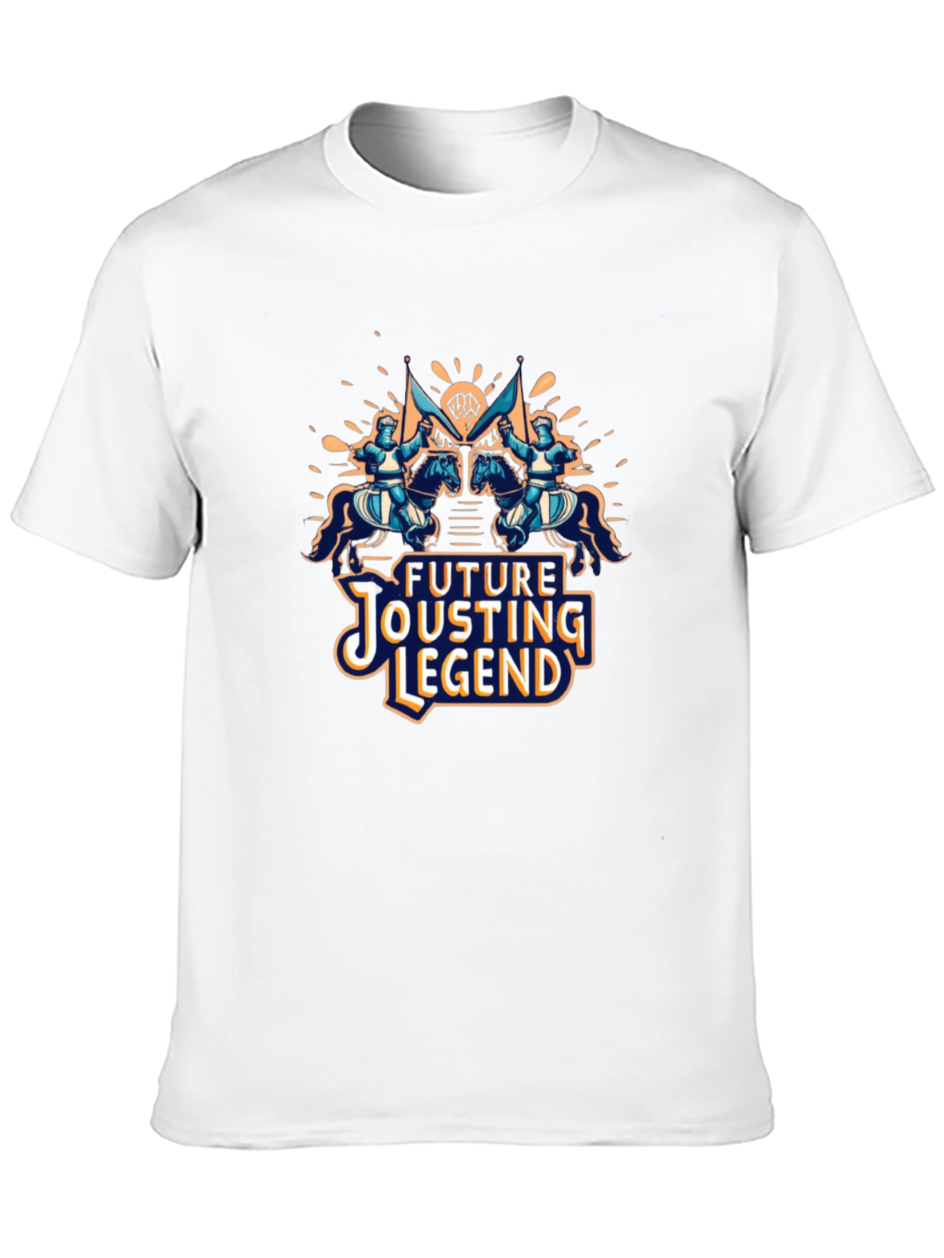 Future Jousting Legend Black T-Shirt