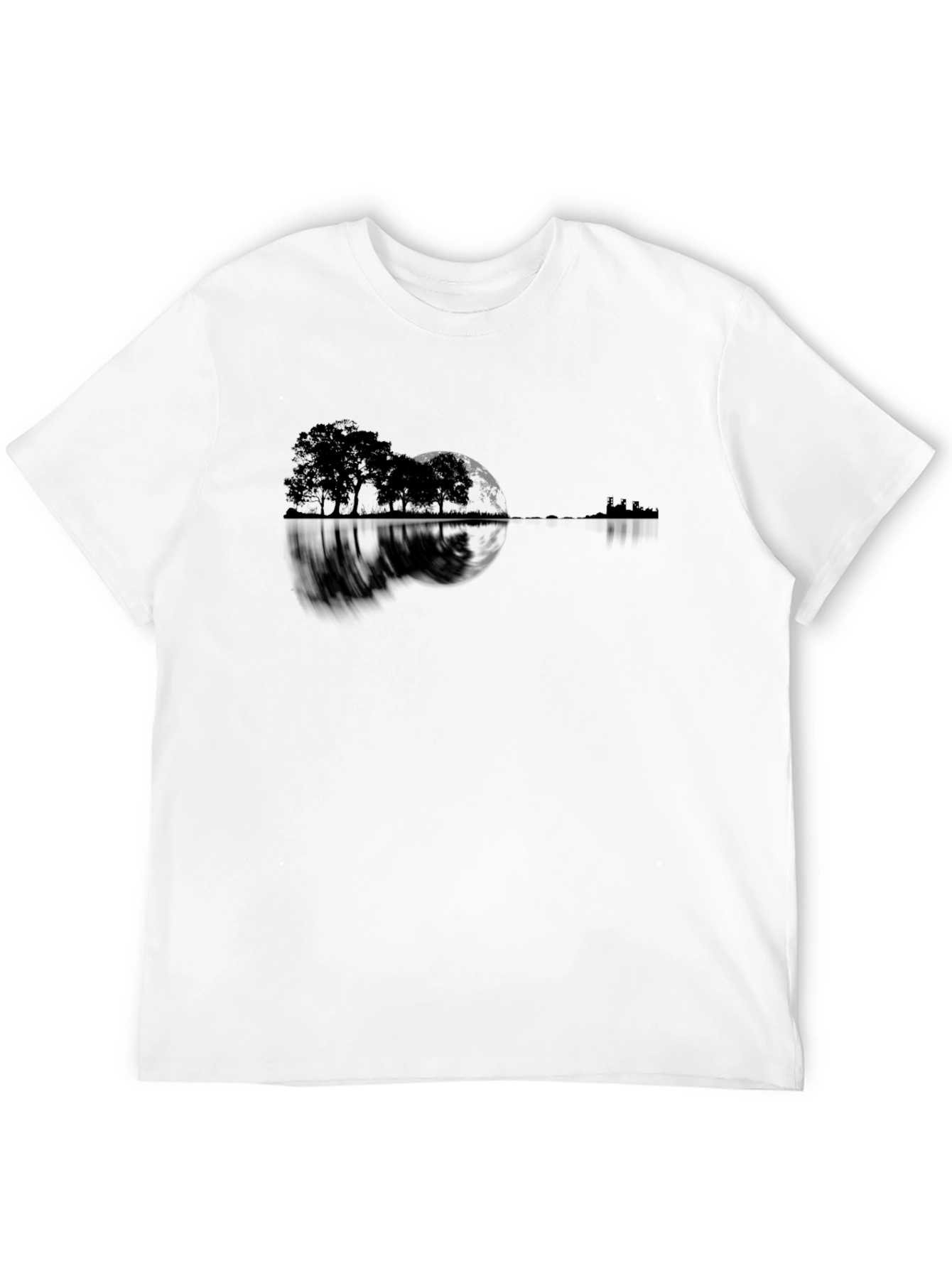 Moonlit Guitar T-Shirt