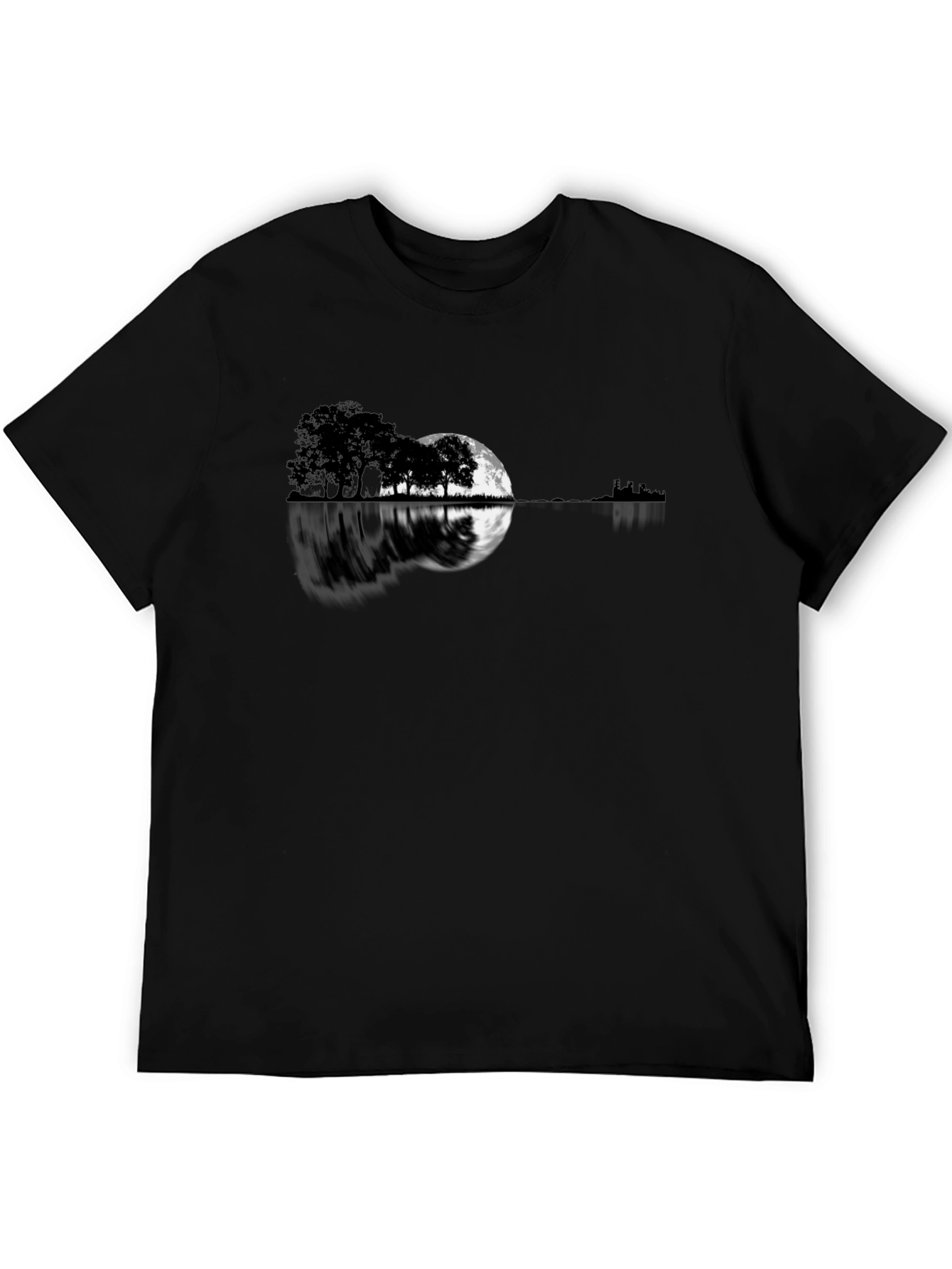 Moonlit Guitar T-Shirt