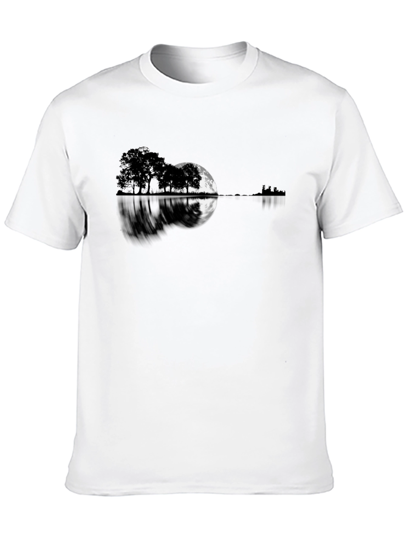 Moonlit Guitar T-Shirt