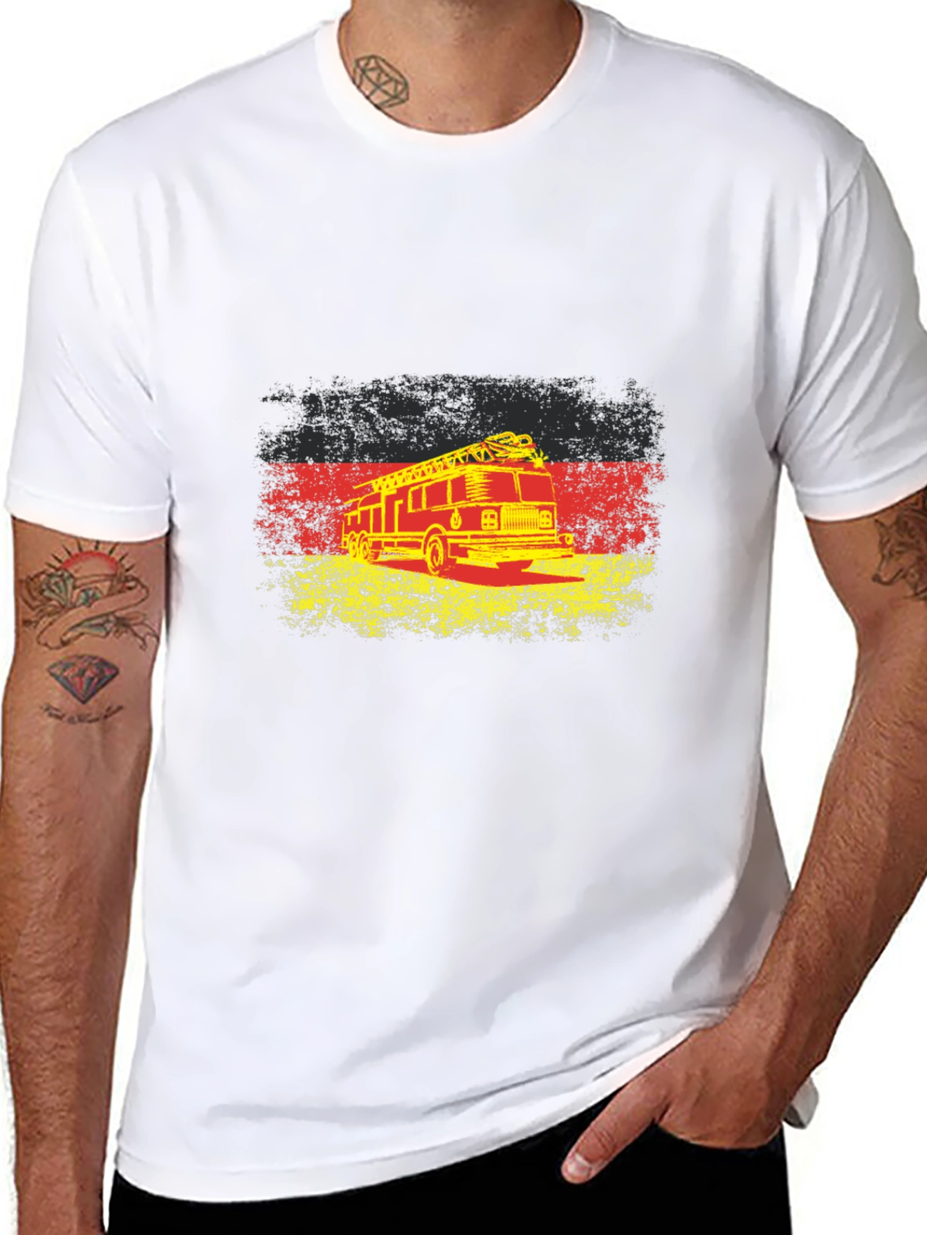 German Fire Truck T-Shirt