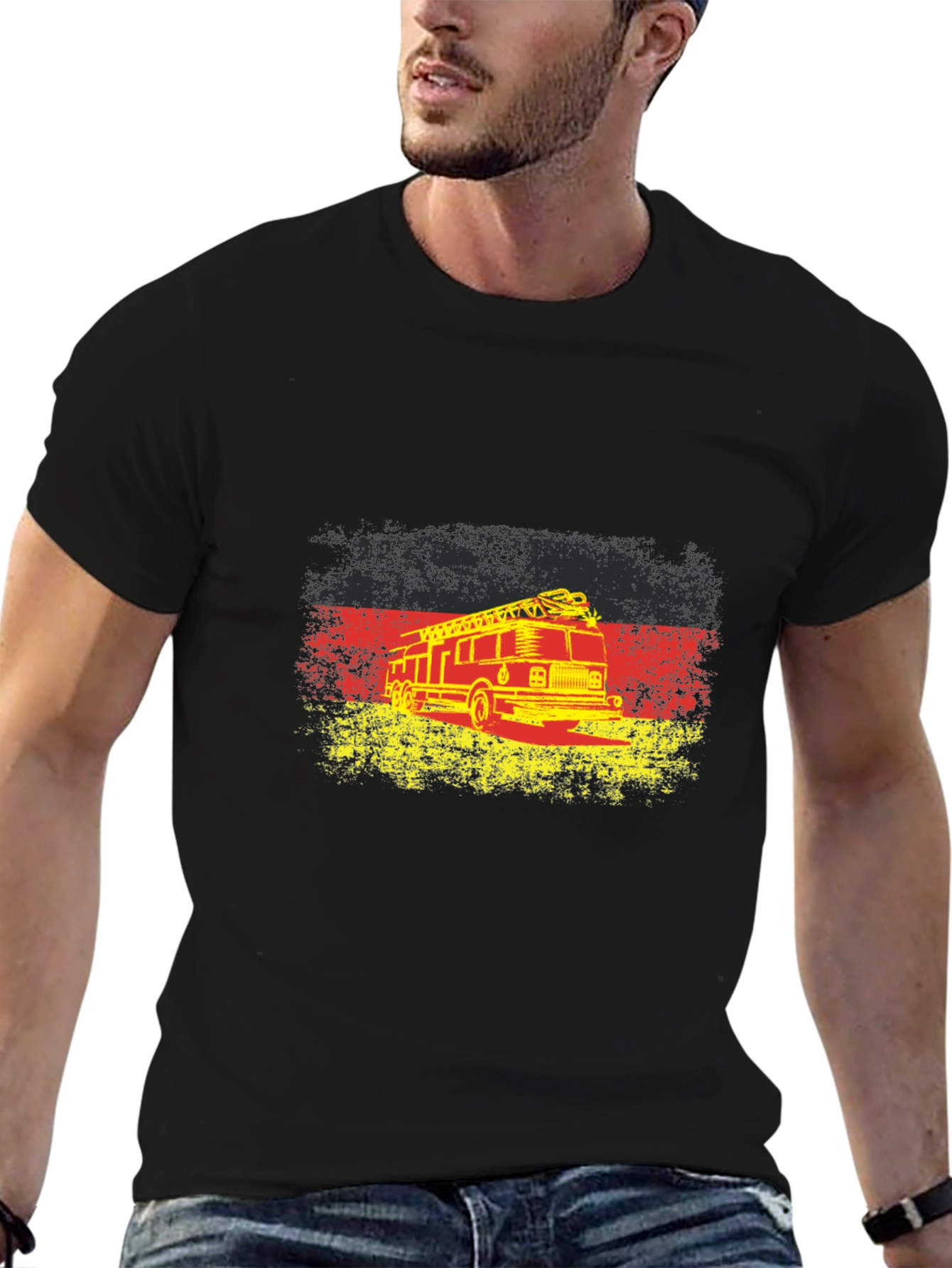 German Fire Truck T-Shirt