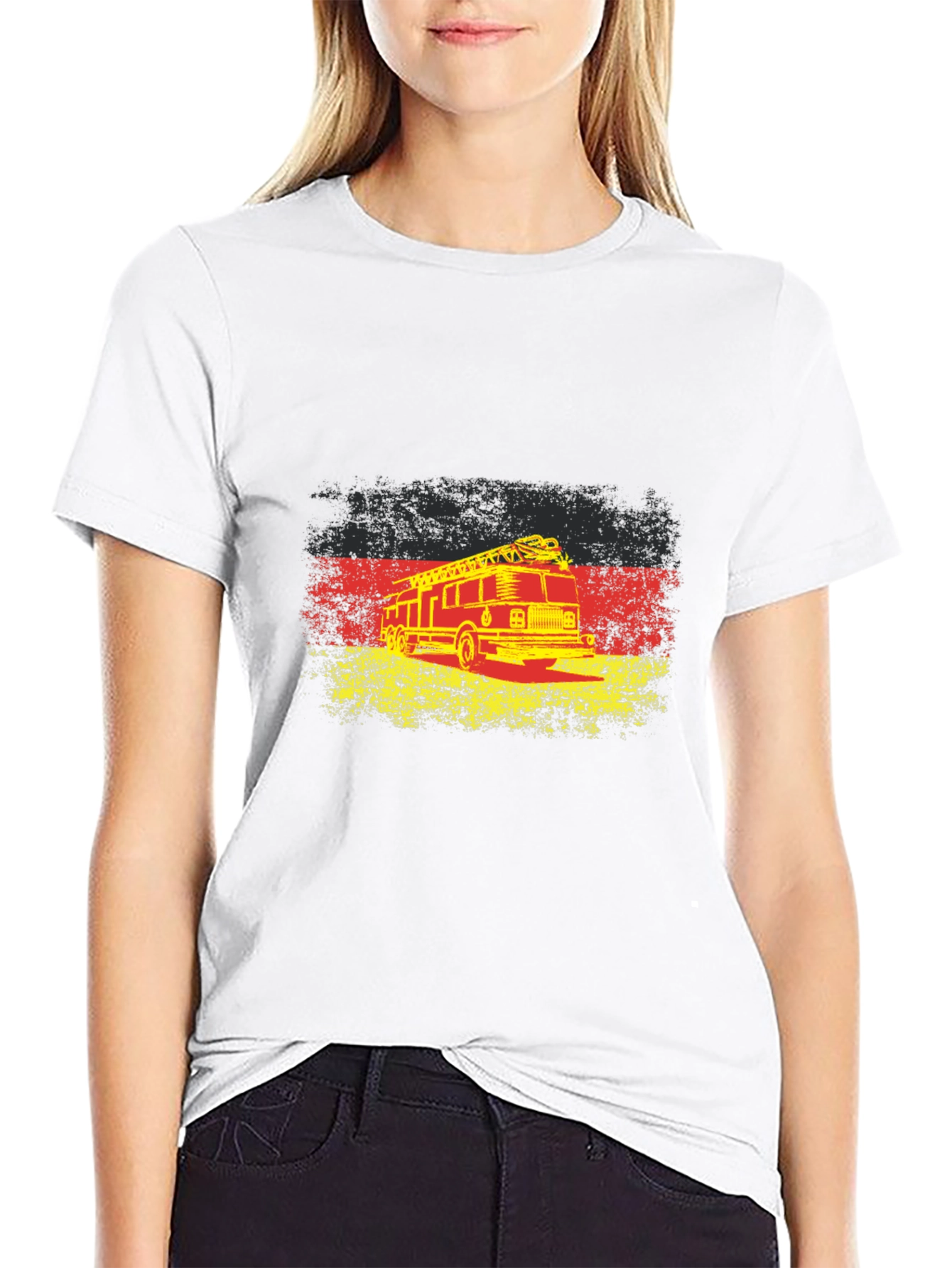 German Fire Truck T-Shirt